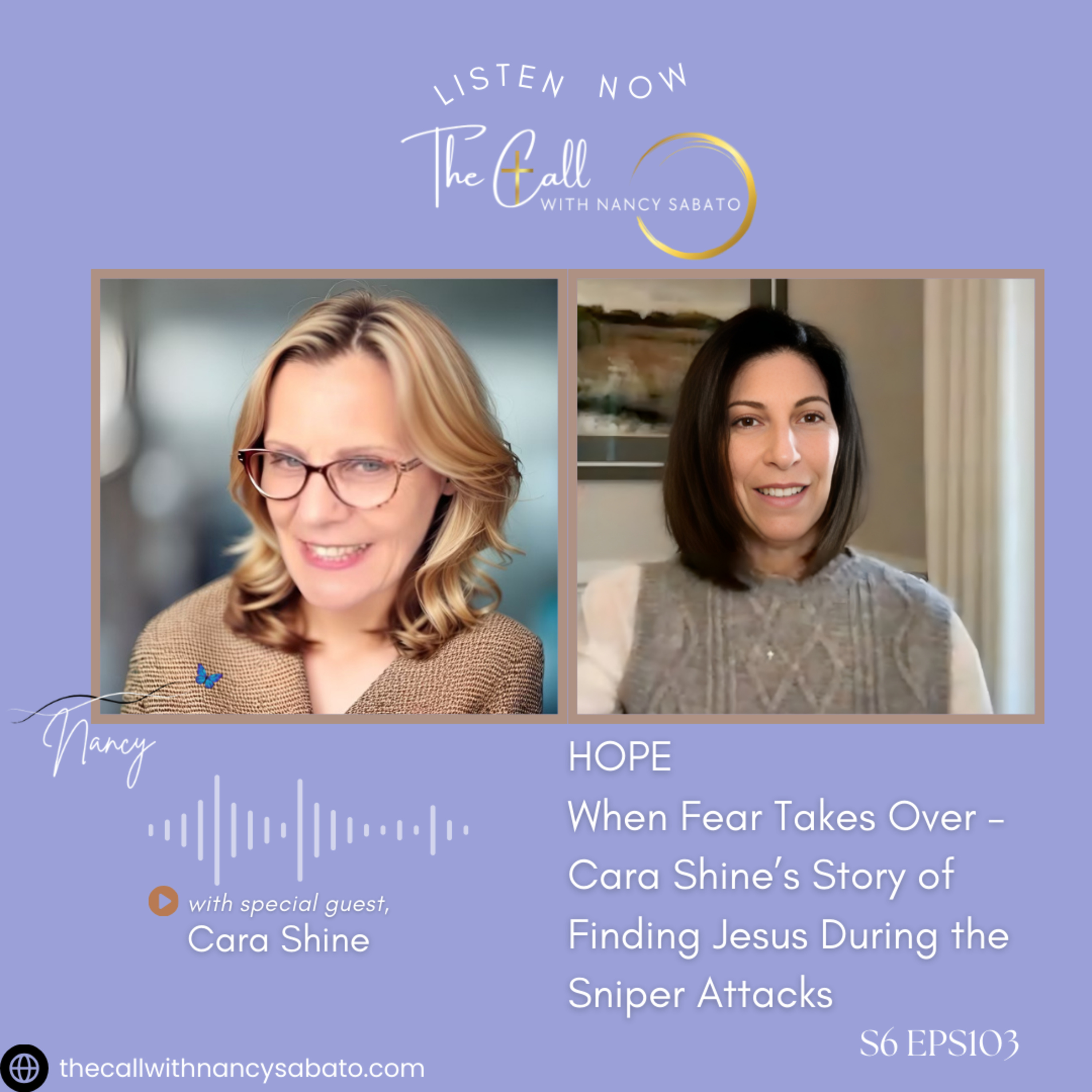HOPE When Fear Takes Over – Cara Shine’s Story of Finding Jesus During the Sniper Attacks HOPE When Fear Takes Over – Cara Shine’s Story of Finding Jesus During the Sniper Attacks