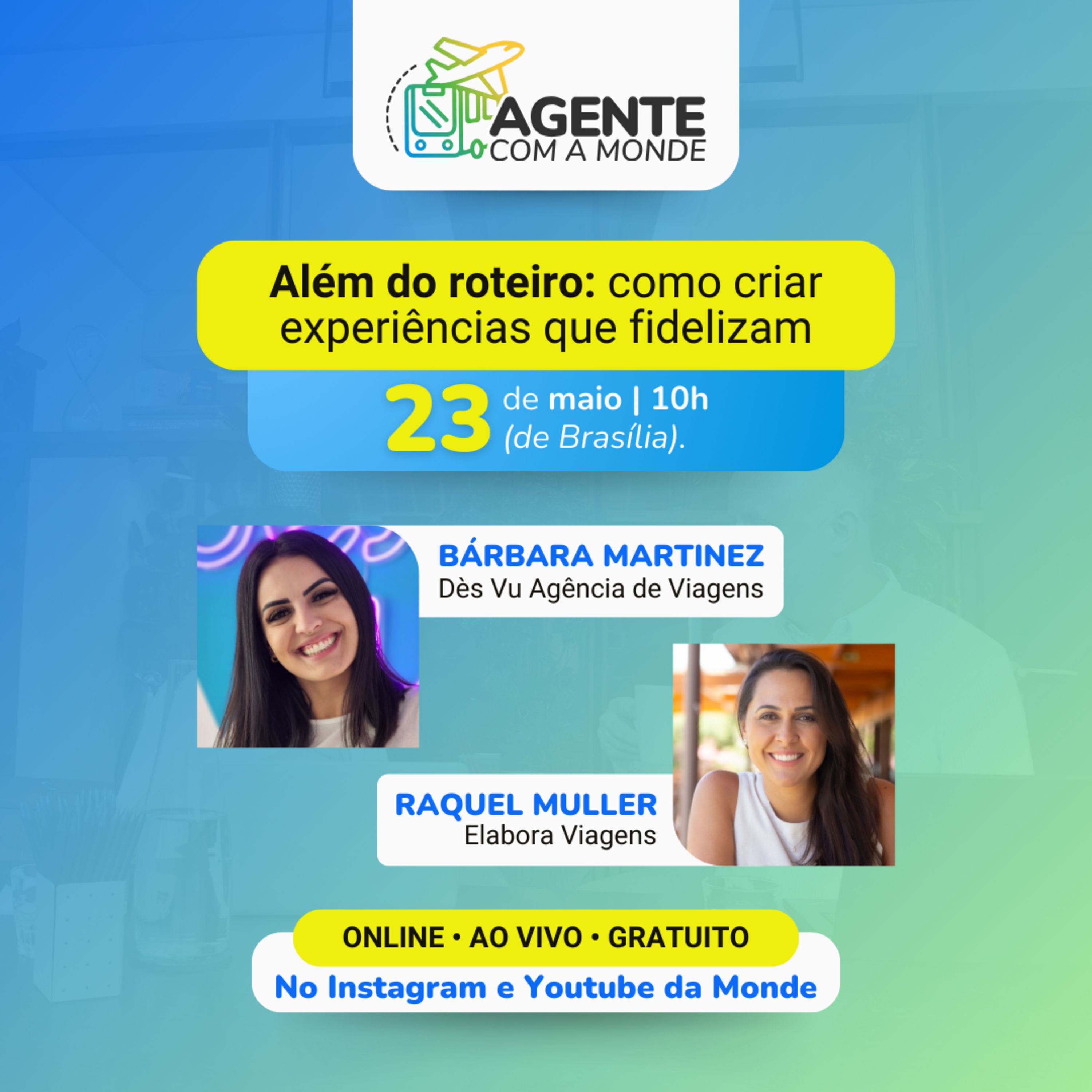 Além do roteiro: como criar experiências que fidelizam. Com Barbara Martinez e Raquel Muller episode artwork