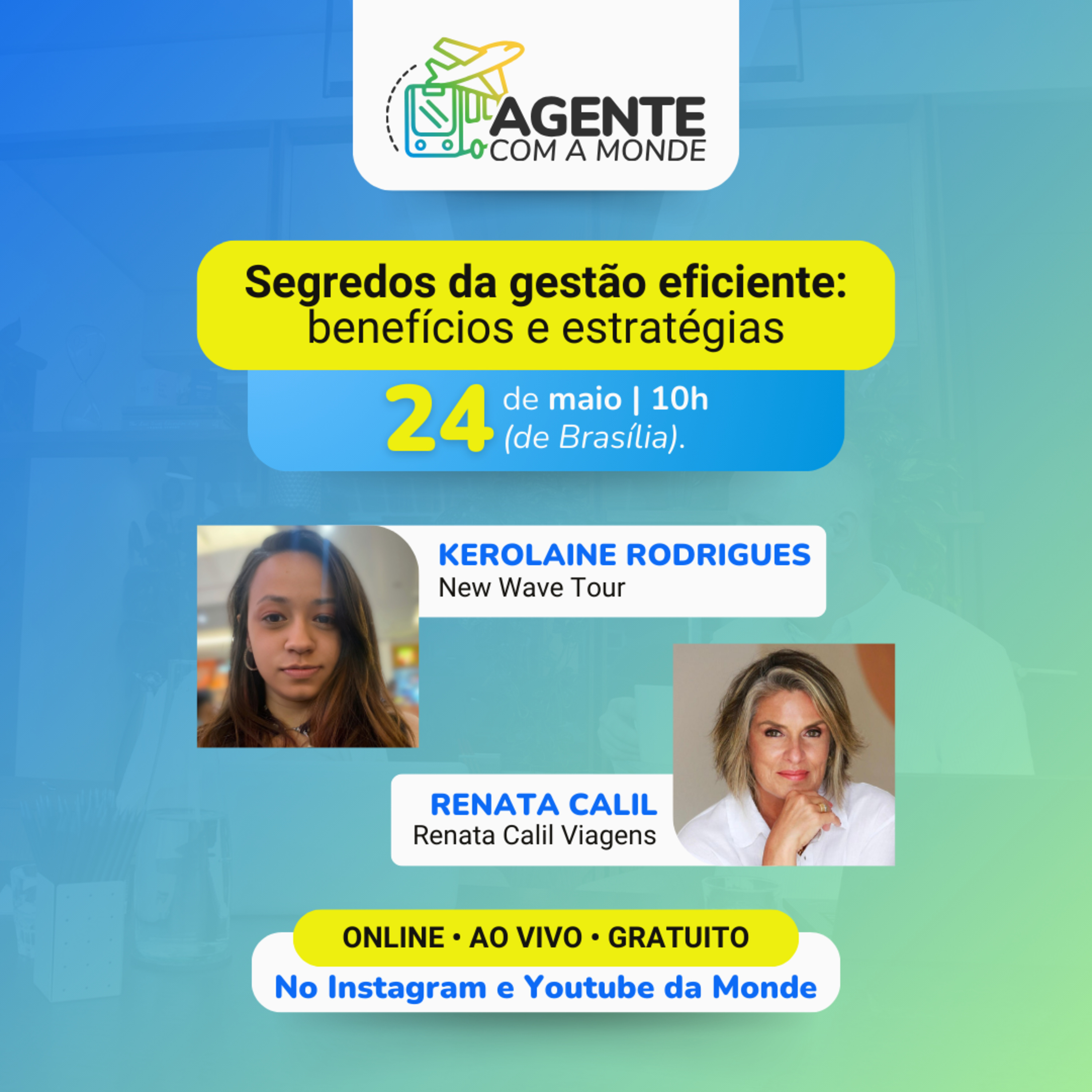 Segredos da gestão eficiente: benefícios e estratégias. Com Kerolaine Rodrigues e Renata Calil episode artwork