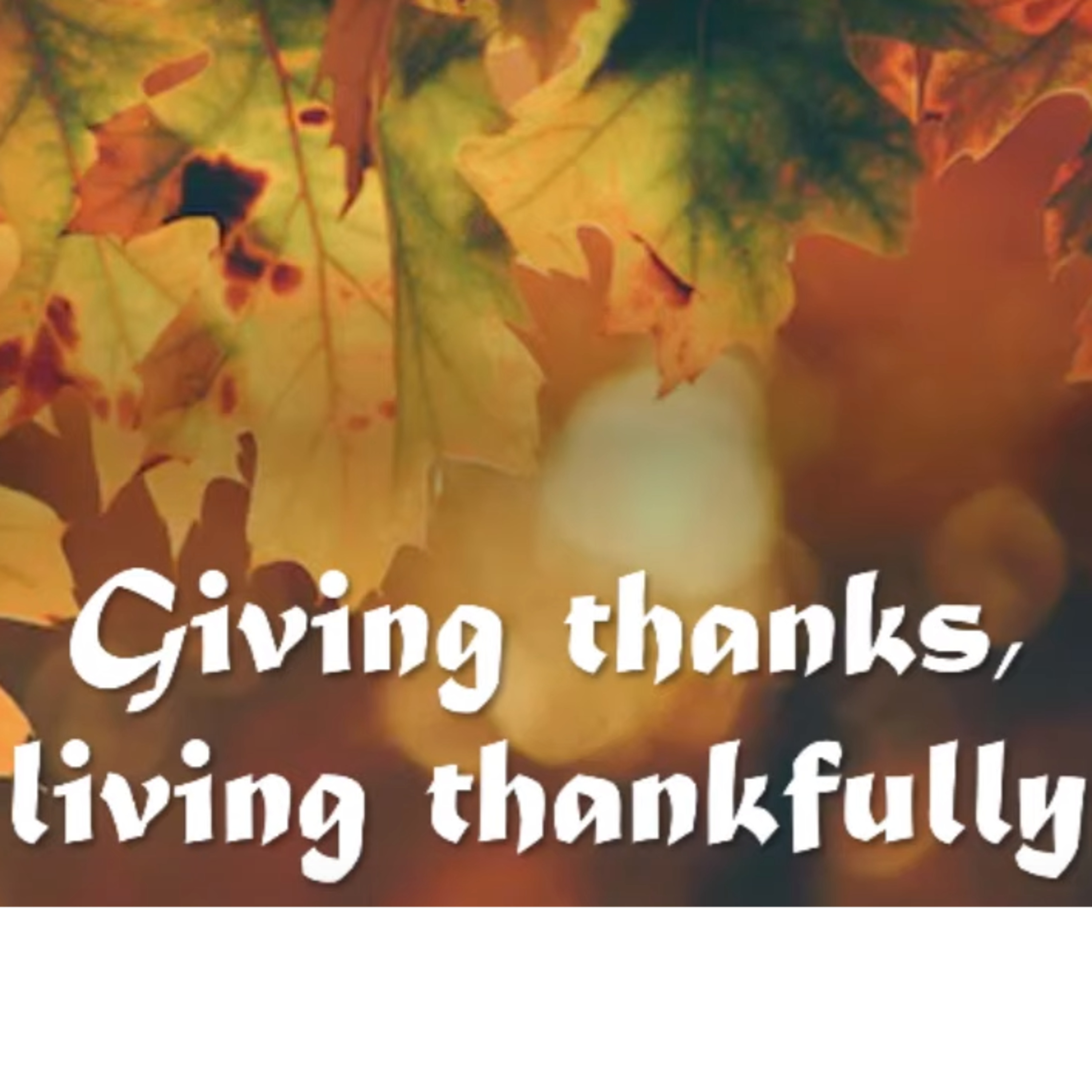 "Giving Thanks, Living Faithfully" - David Duncan episode artwork