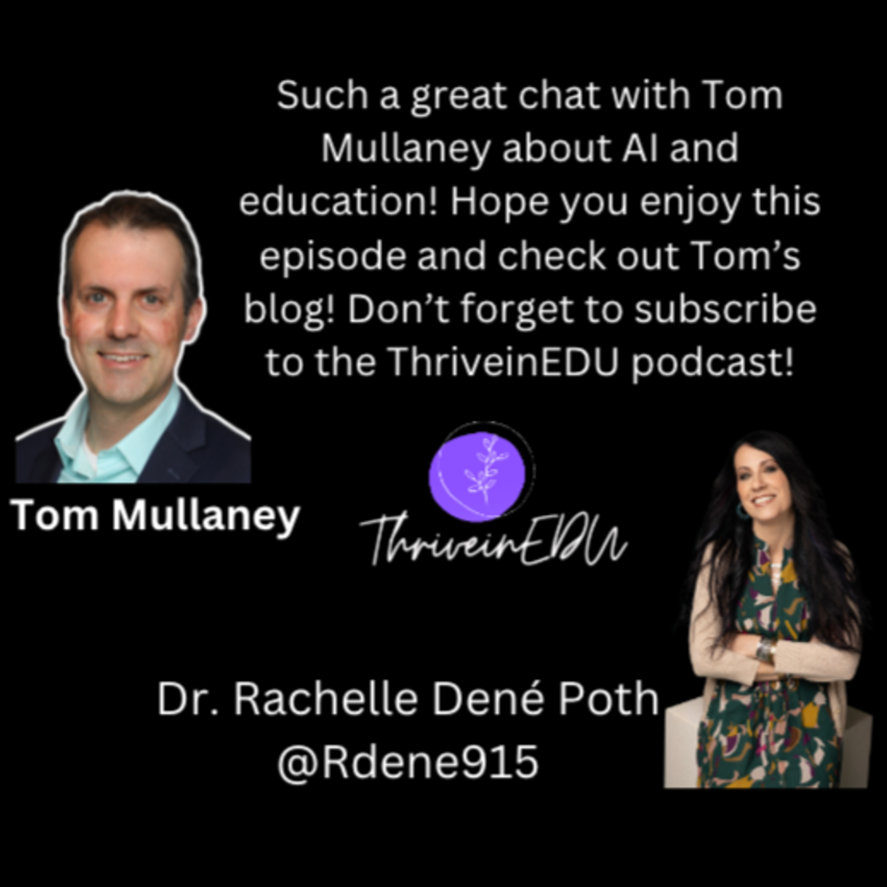 THRIVEinEDU by Dr. Rachelle Dené Poth @Rdene915