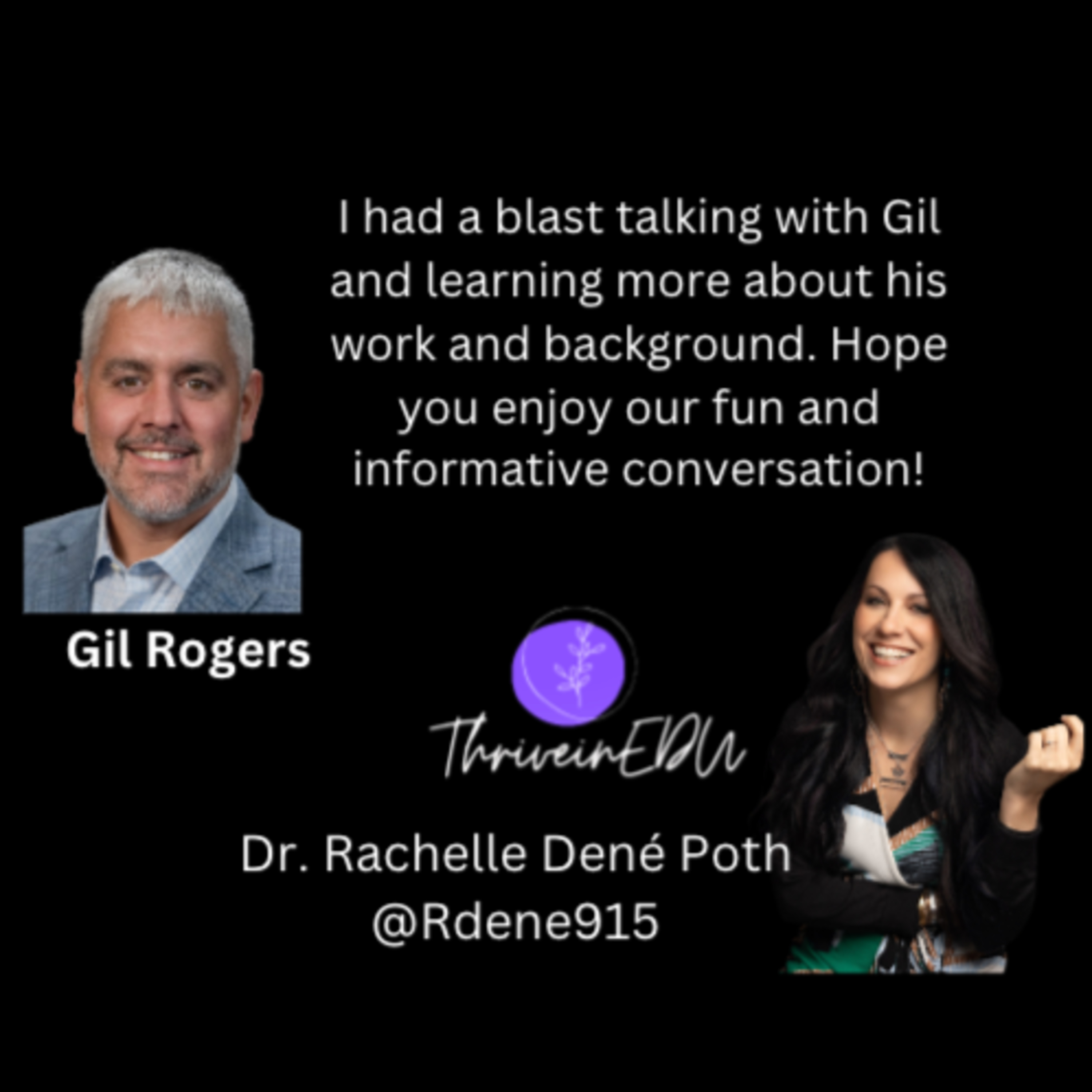 THRIVEinEDU by Dr. Rachelle Dené Poth @Rdene915
