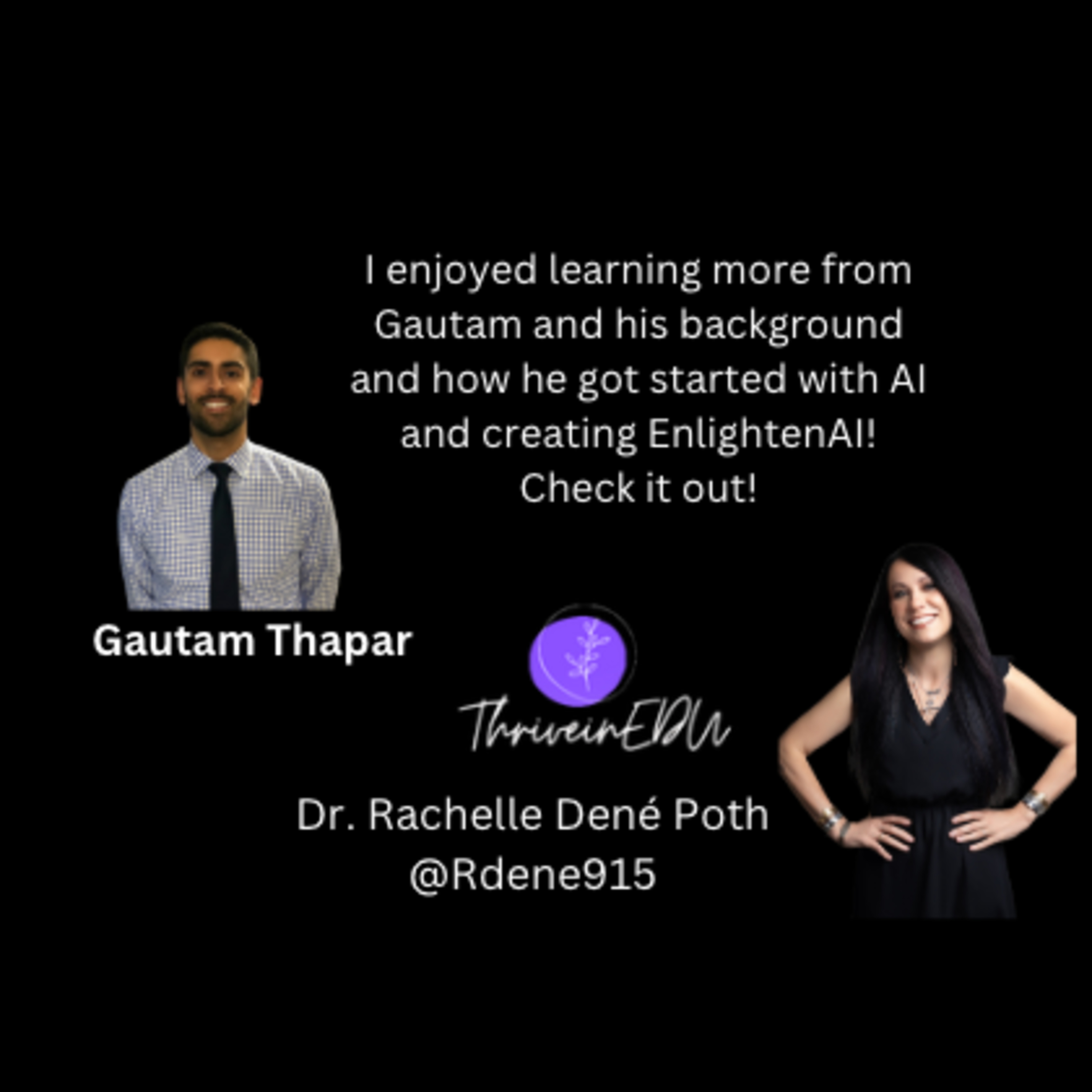 THRIVEinEDU by Dr. Rachelle Dené Poth @Rdene915
