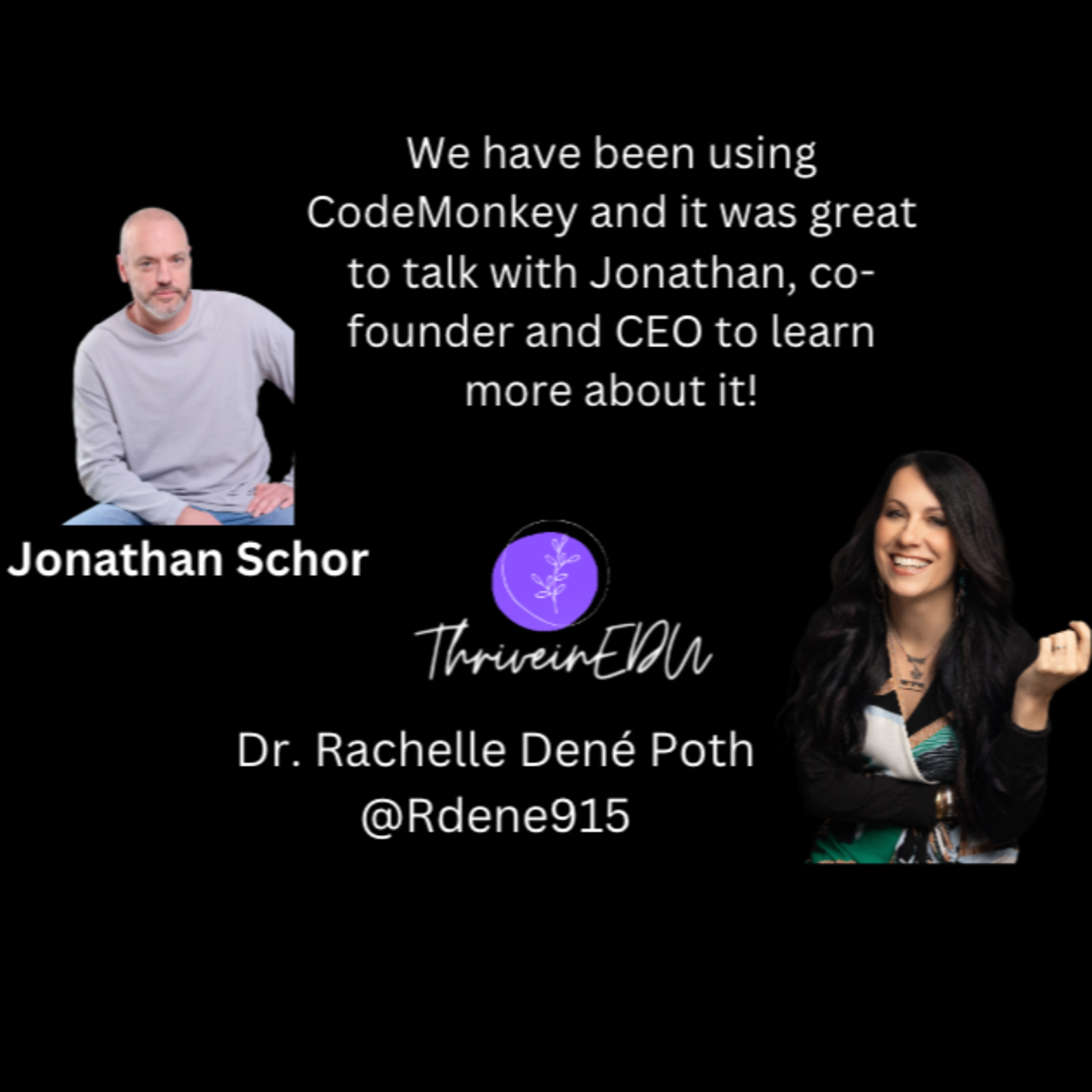 THRIVEinEDU by Dr. Rachelle Dené Poth @Rdene915
