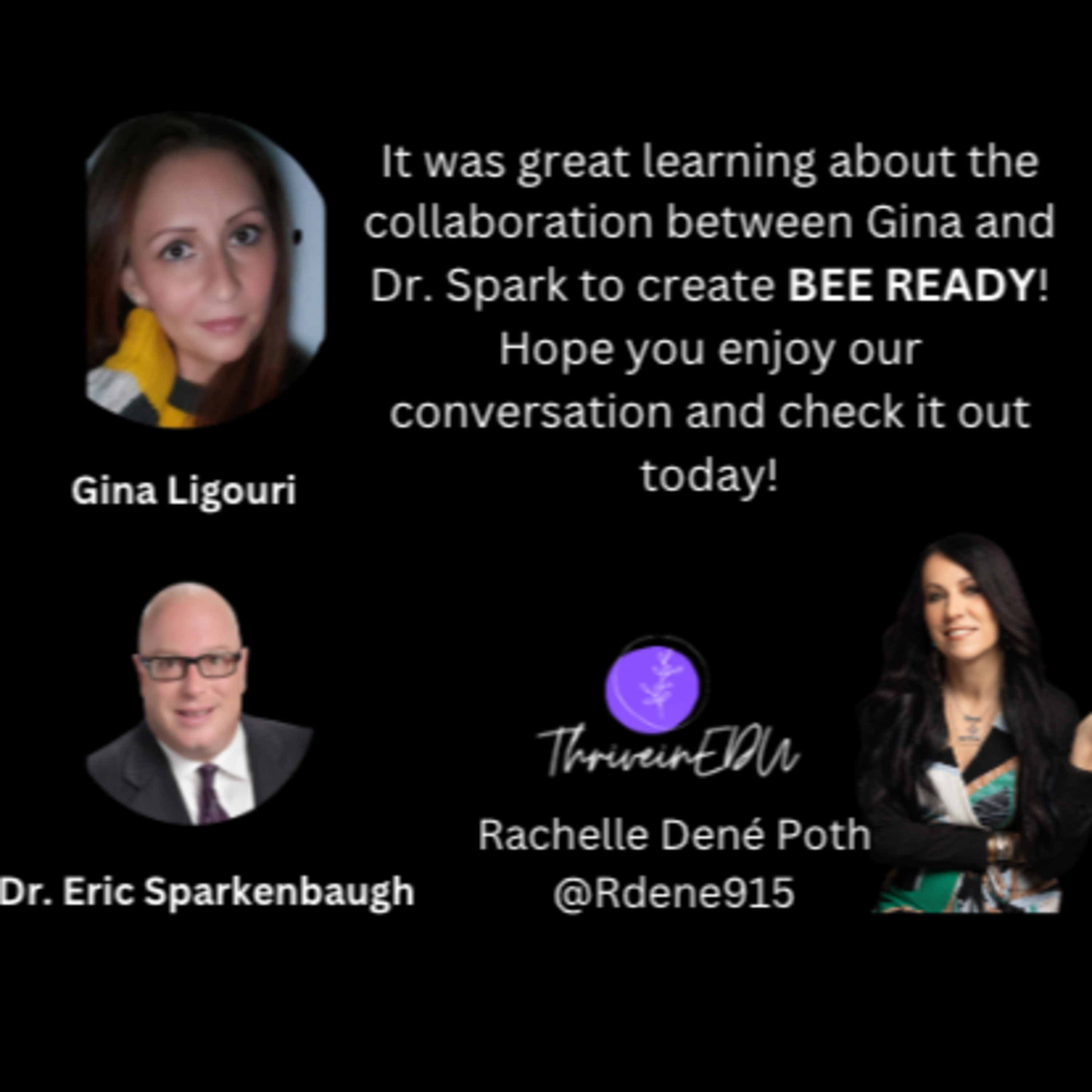 THRIVEinEDU by Dr. Rachelle Dené Poth @Rdene915