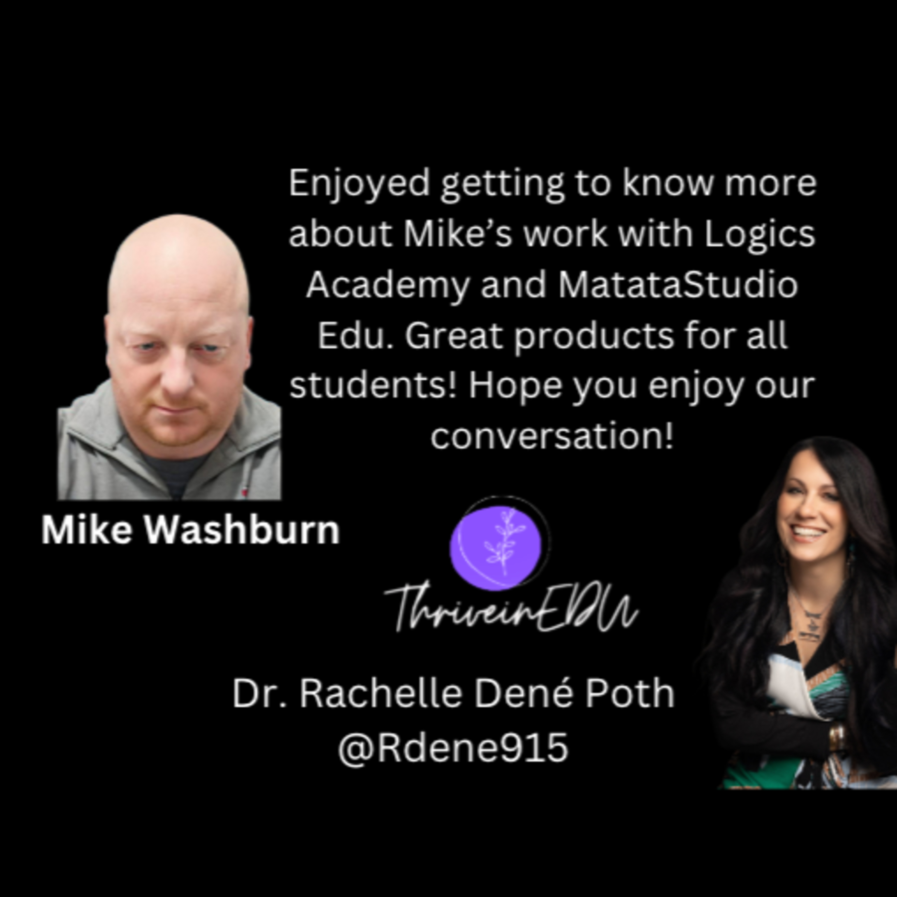 THRIVEinEDU by Dr. Rachelle Dené Poth @Rdene915