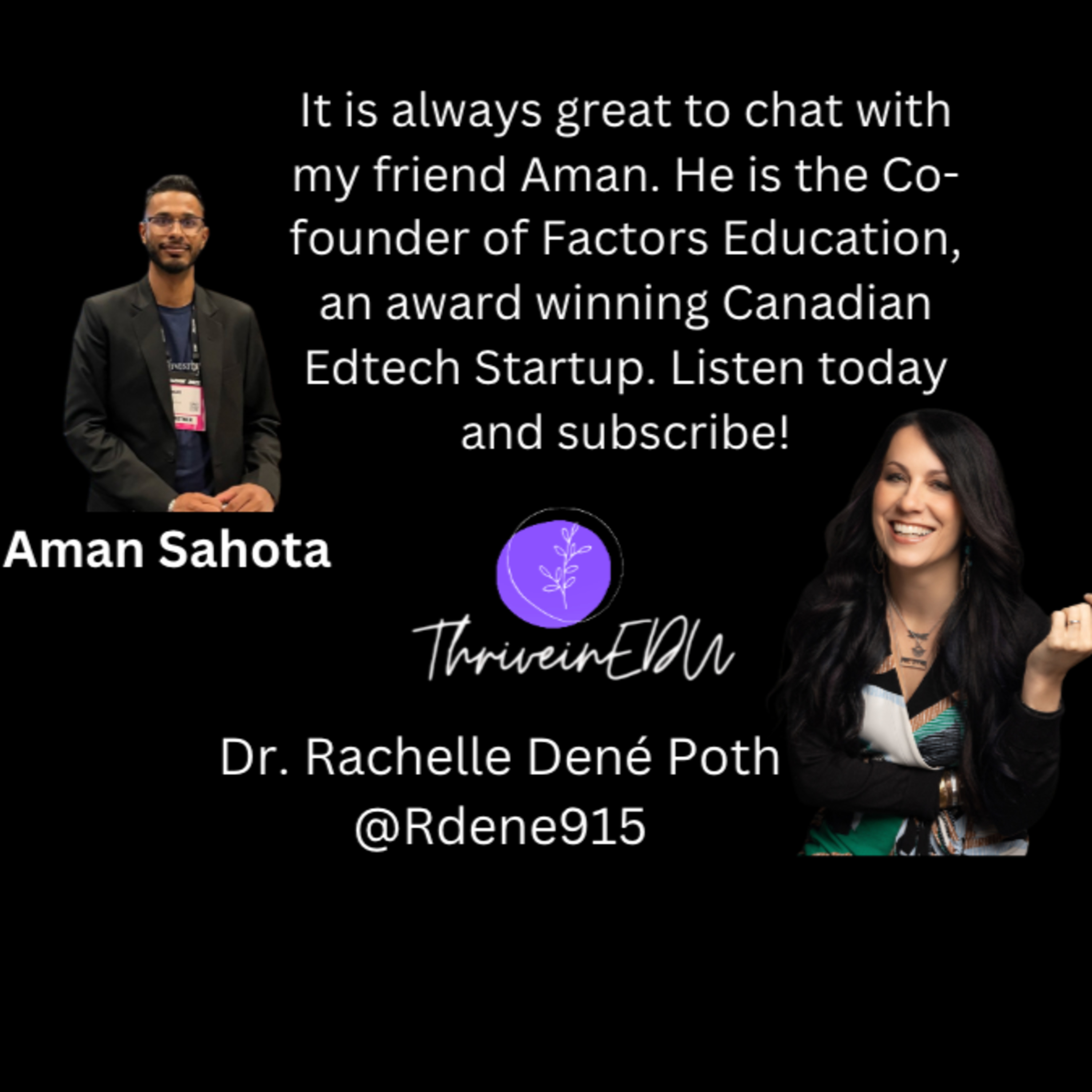 THRIVEinEDU by Dr. Rachelle Dené Poth @Rdene915