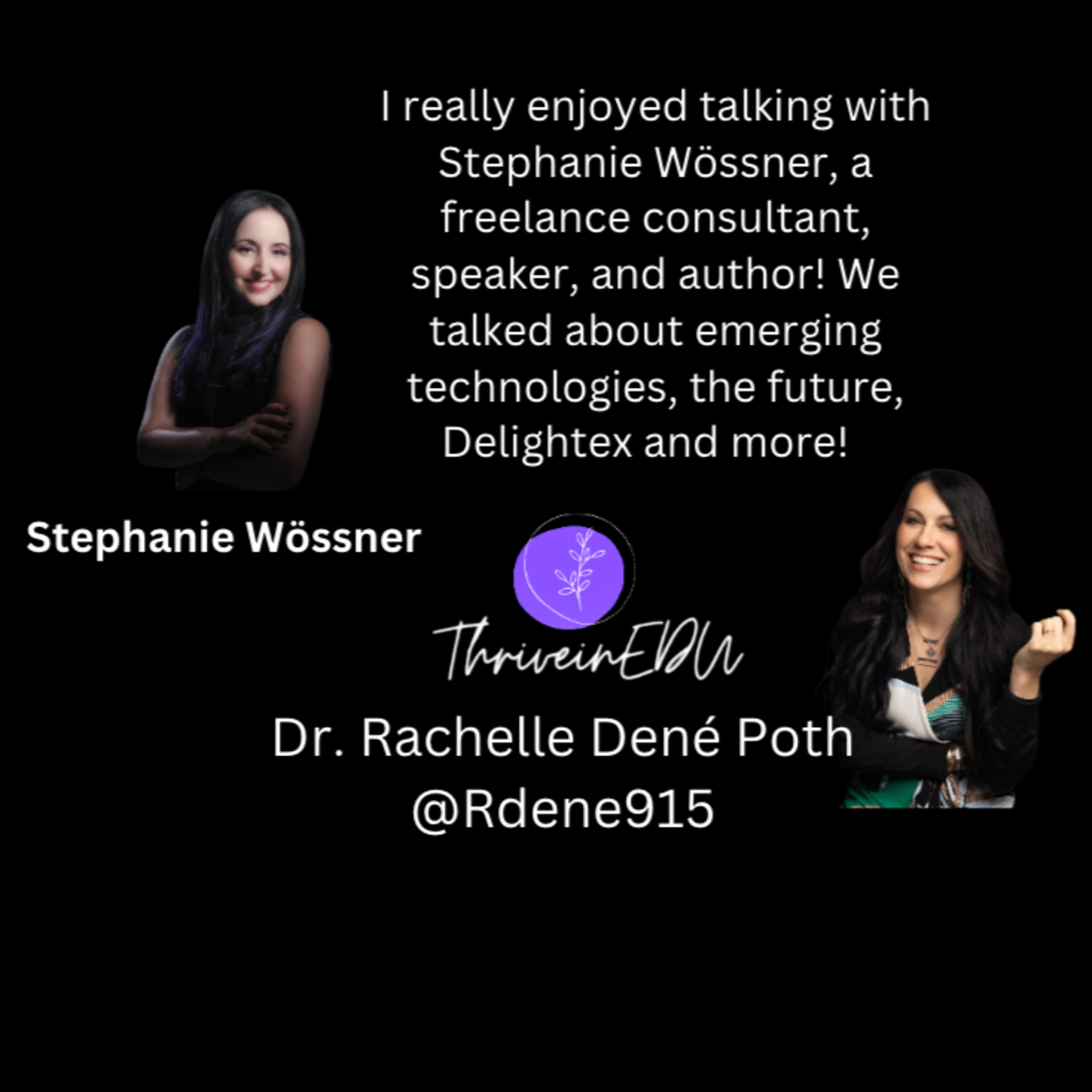 THRIVEinEDU by Dr. Rachelle Dené Poth @Rdene915