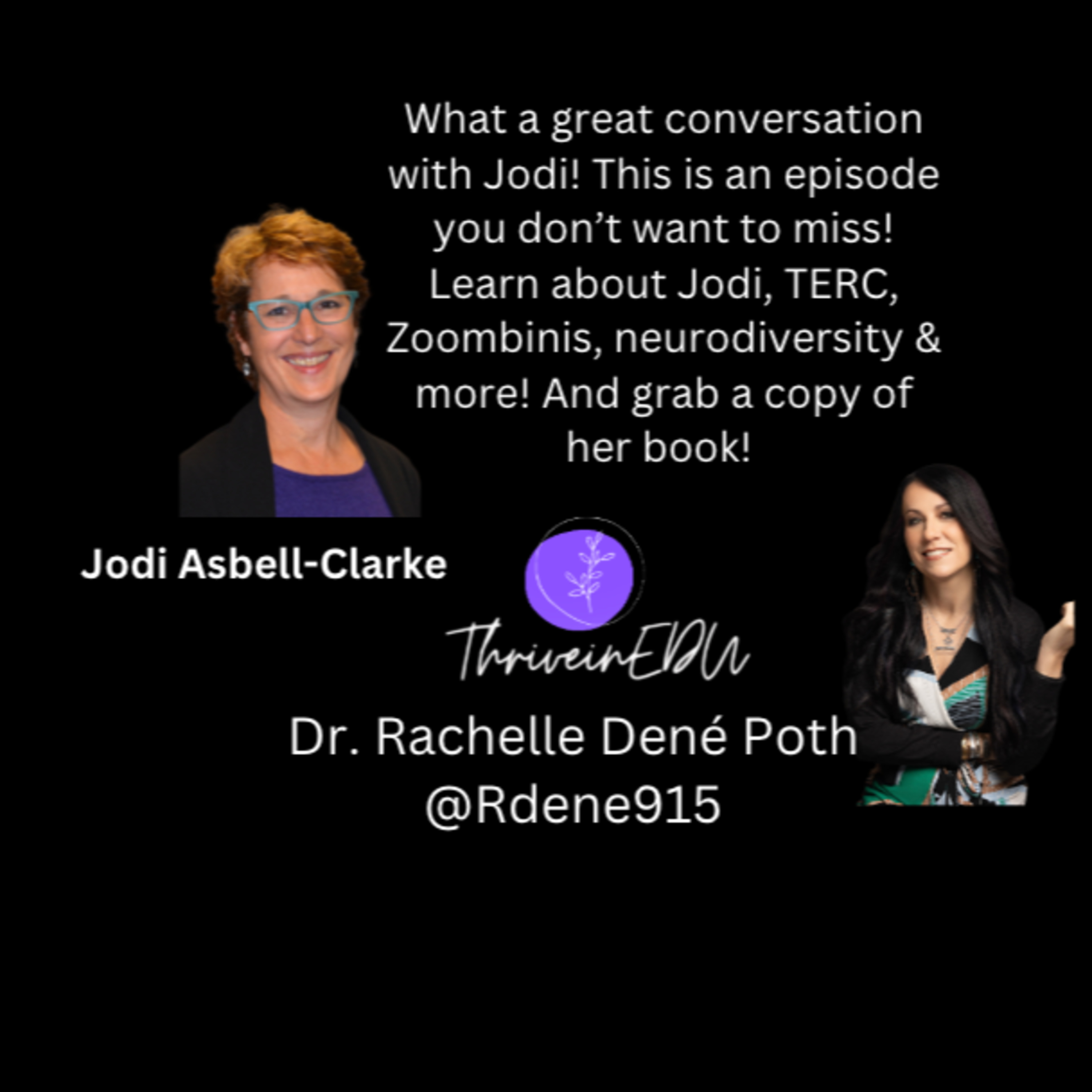 THRIVEinEDU by Dr. Rachelle Dené Poth @Rdene915