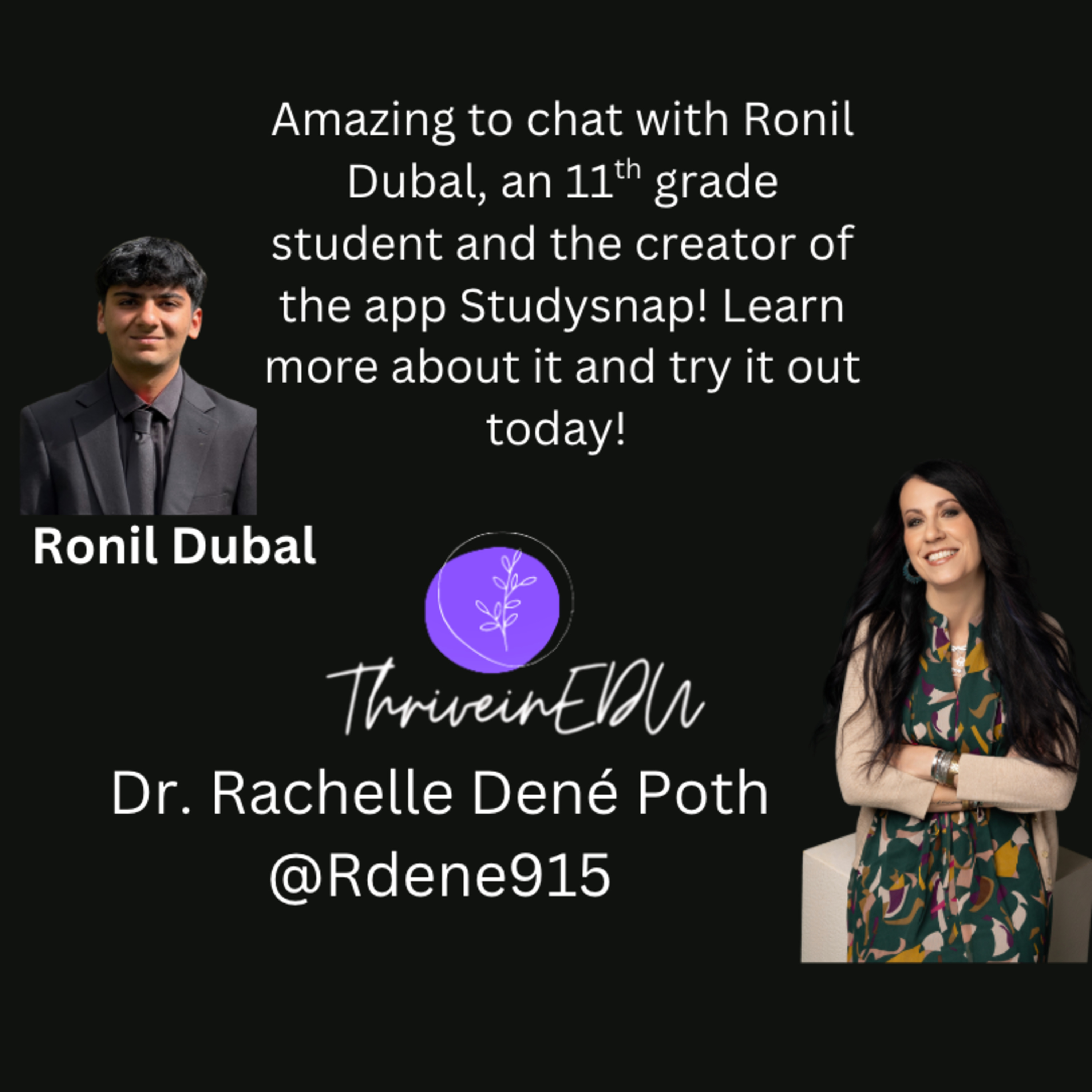 THRIVEinEDU by Dr. Rachelle Dené Poth @Rdene915