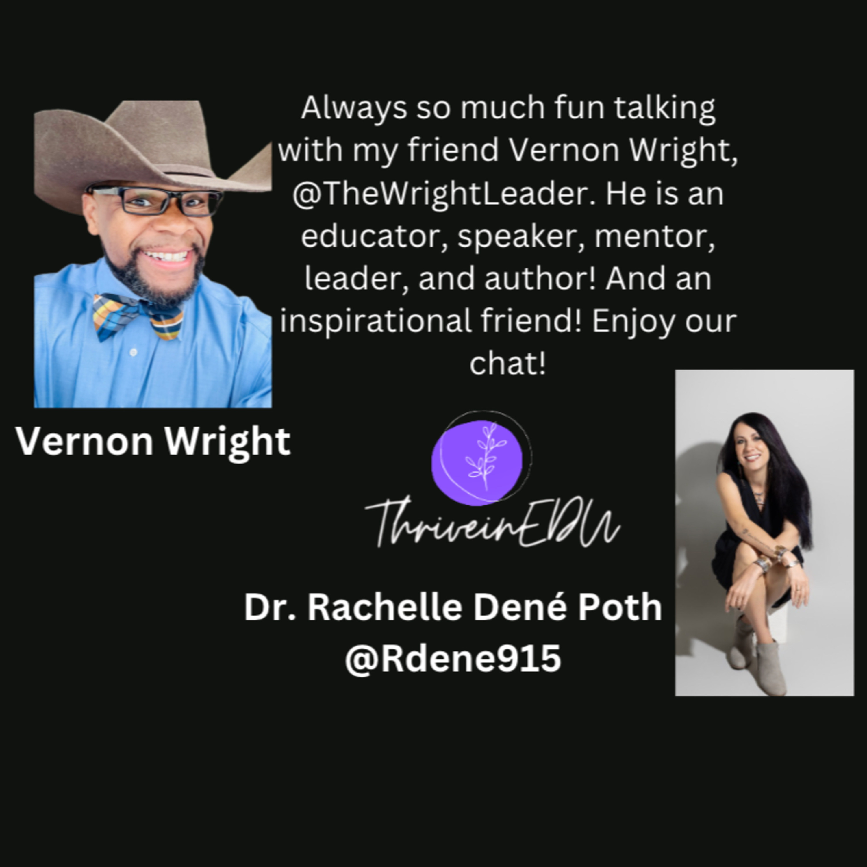 THRIVEinEDU by Dr. Rachelle Dené Poth @Rdene915