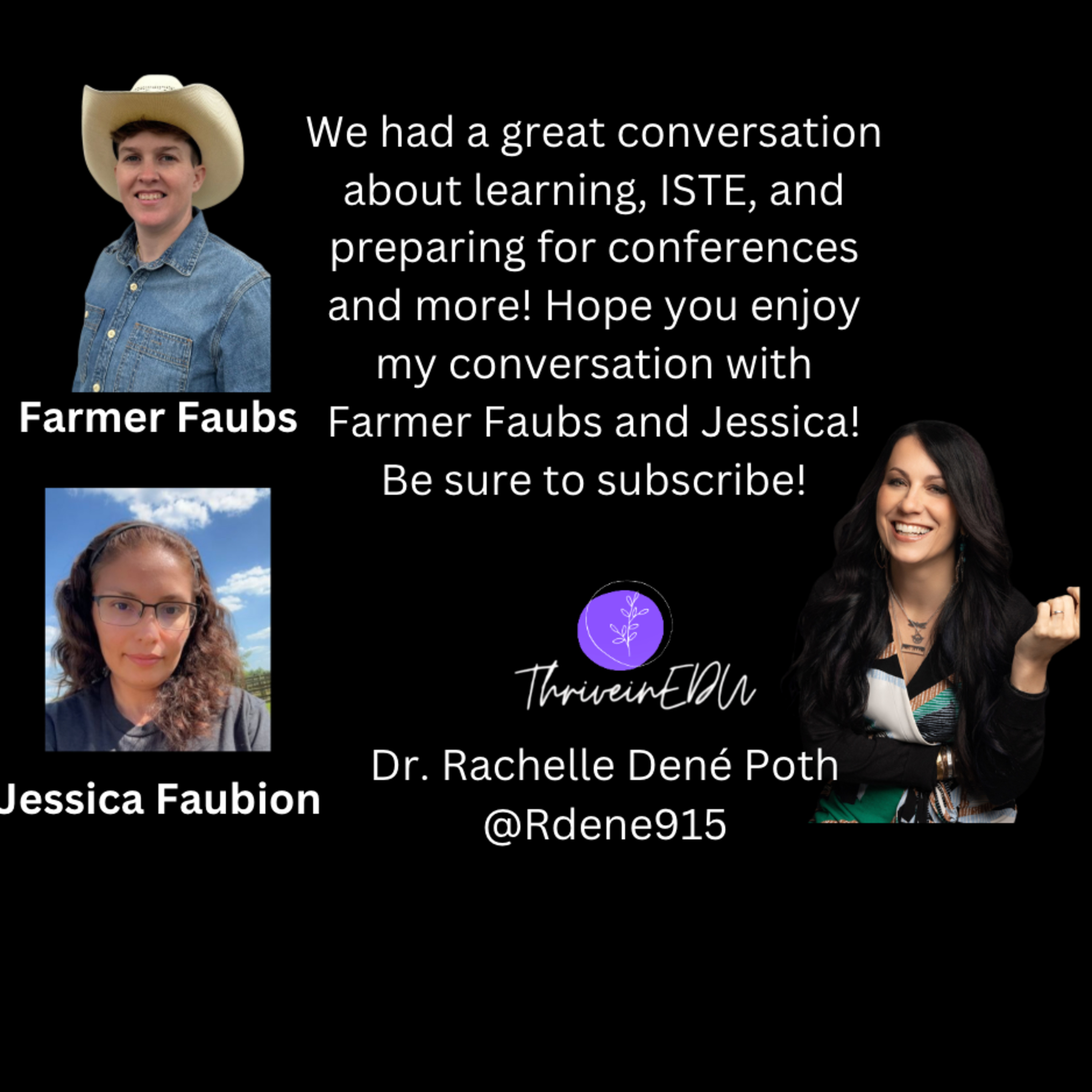 THRIVEinEDU by Dr. Rachelle Dené Poth @Rdene915