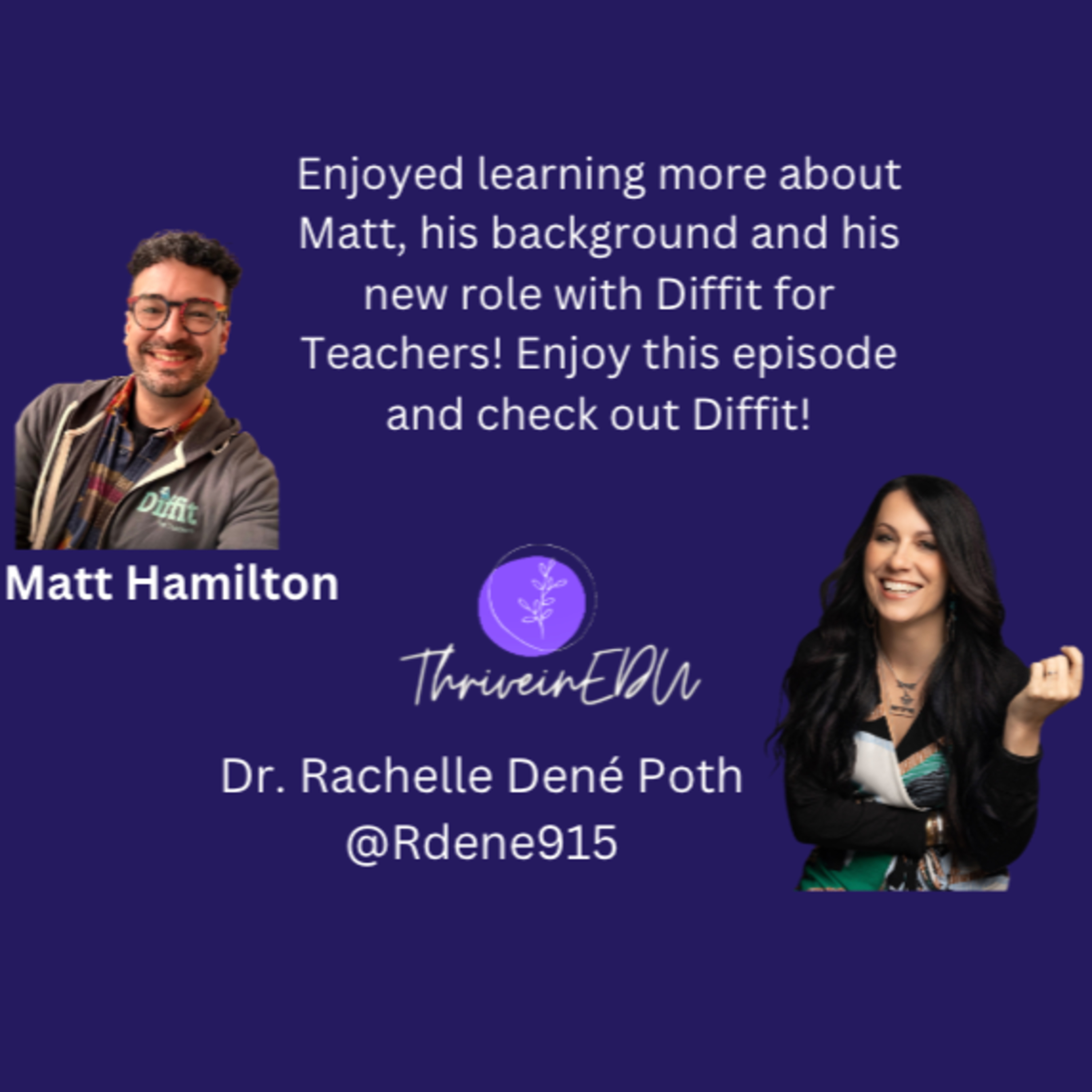 THRIVEinEDU by Dr. Rachelle Dené Poth @Rdene915