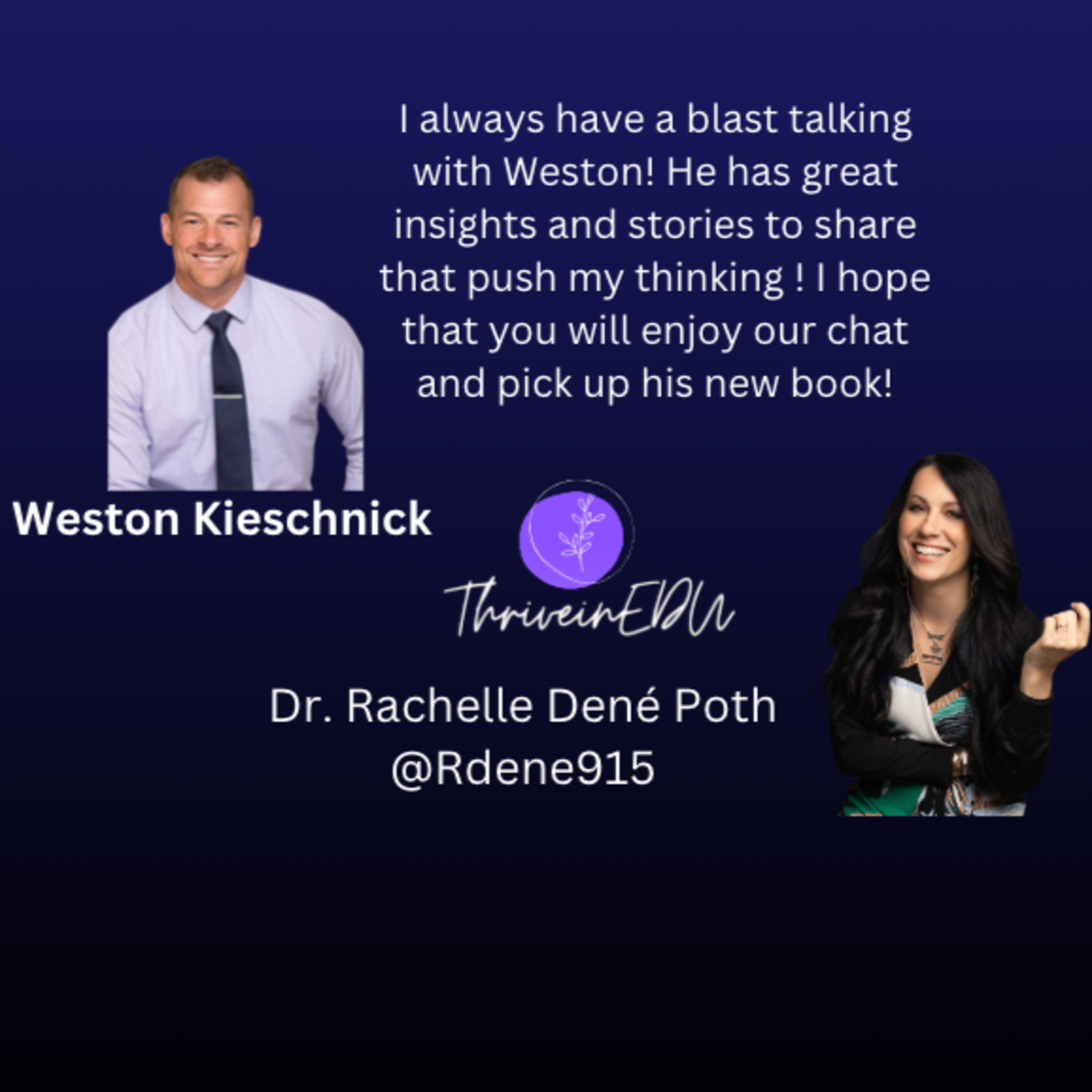 THRIVEinEDU by Dr. Rachelle Dené Poth @Rdene915