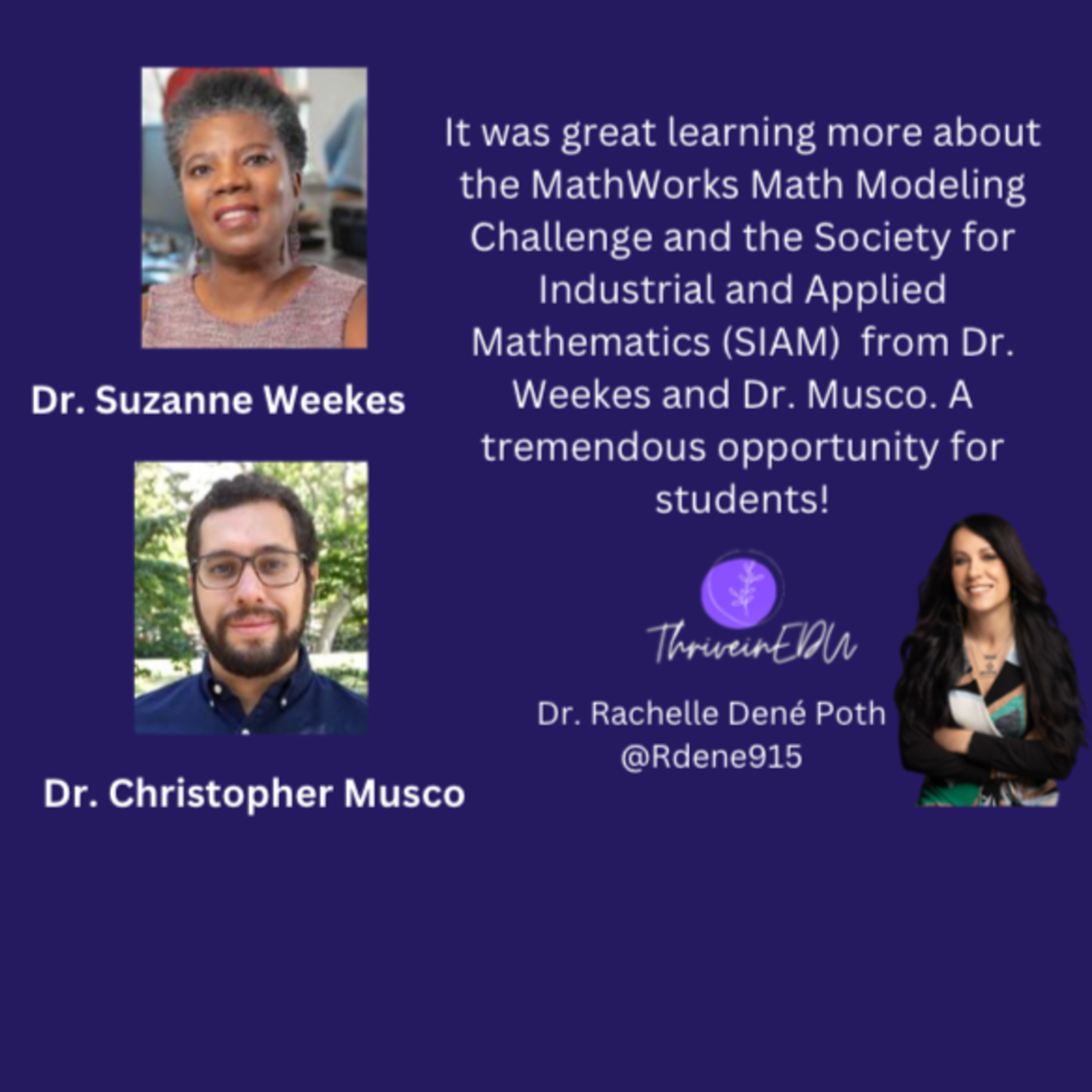 THRIVEinEDU by Dr. Rachelle Dené Poth @Rdene915