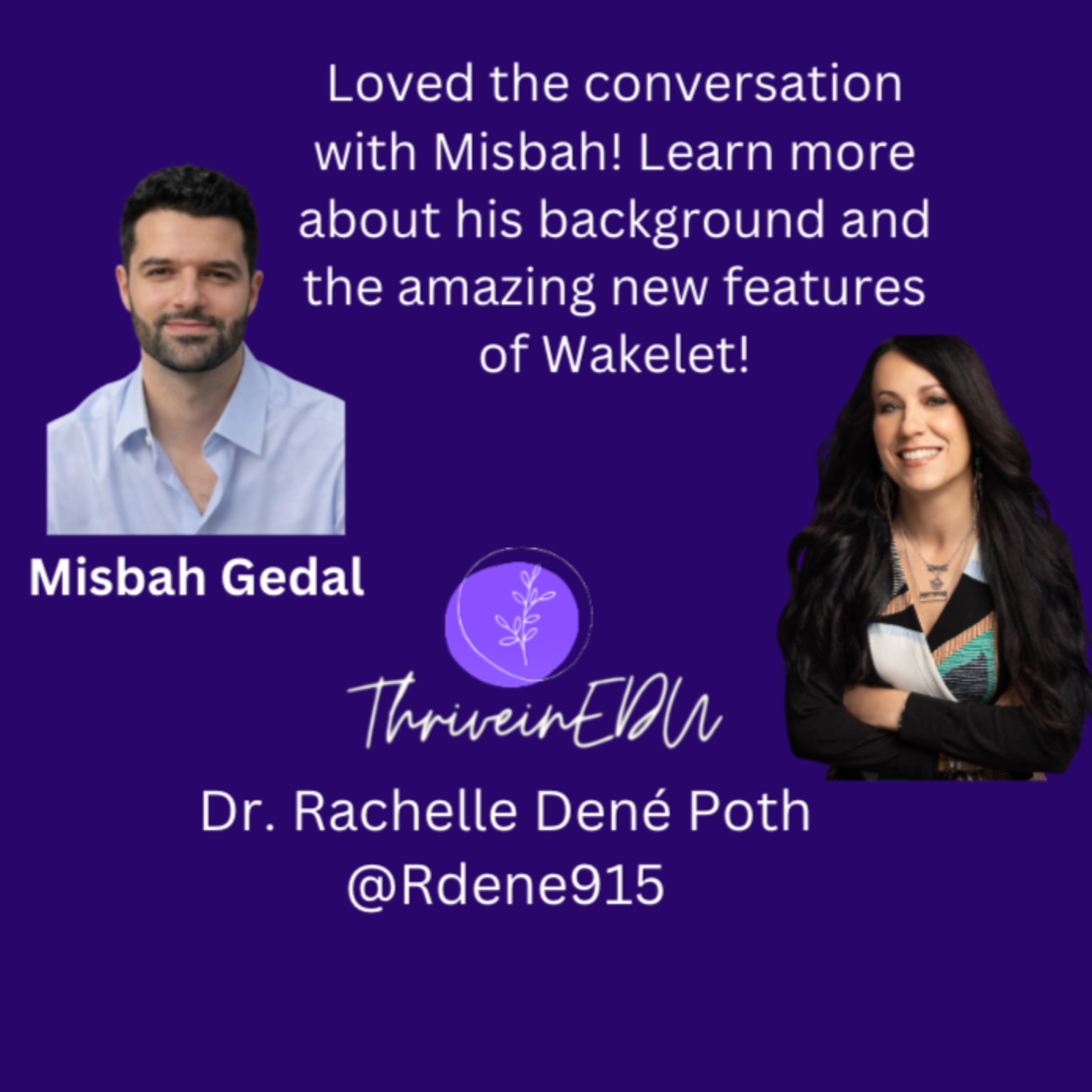 THRIVEinEDU by Dr. Rachelle Dené Poth @Rdene915