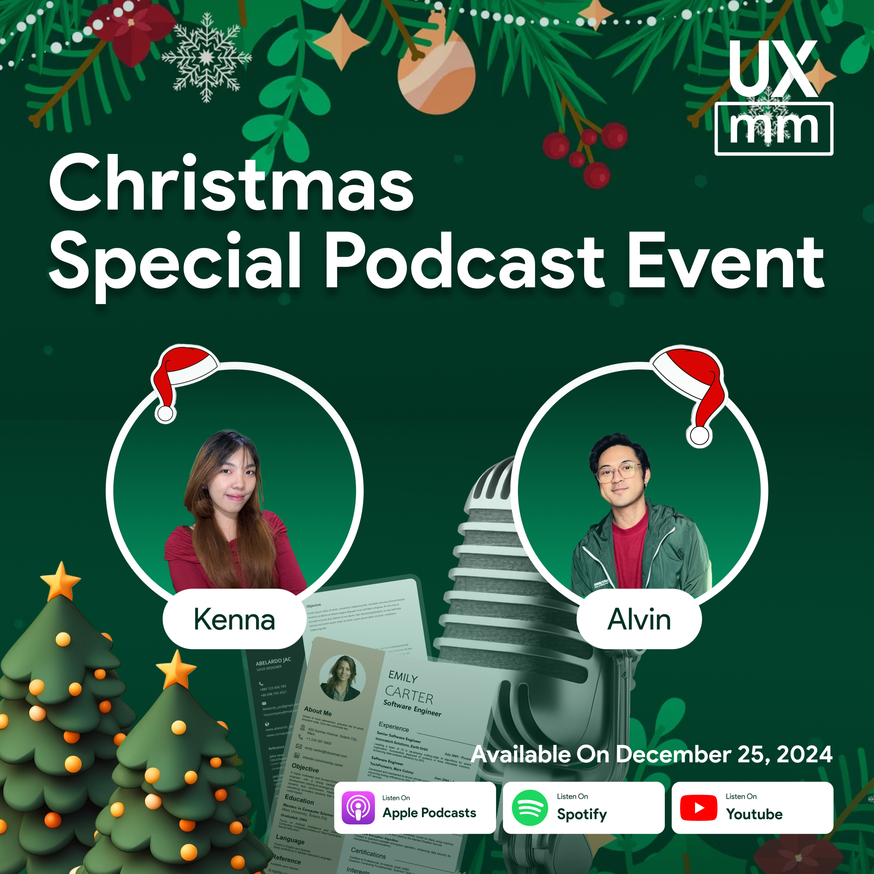 Christmas Special Podcast Event episode artwork