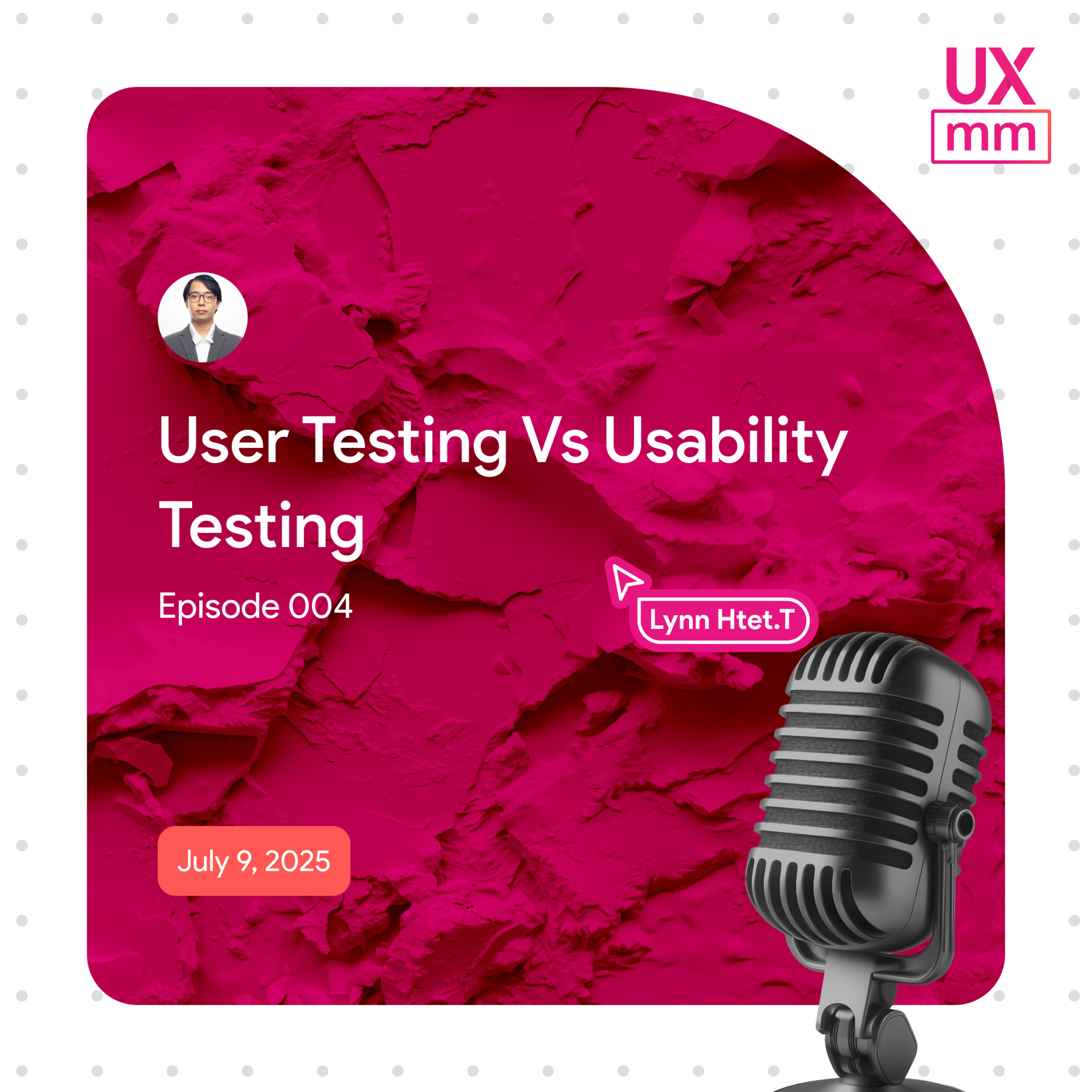 User Testing Vs Usability Testing episode artwork