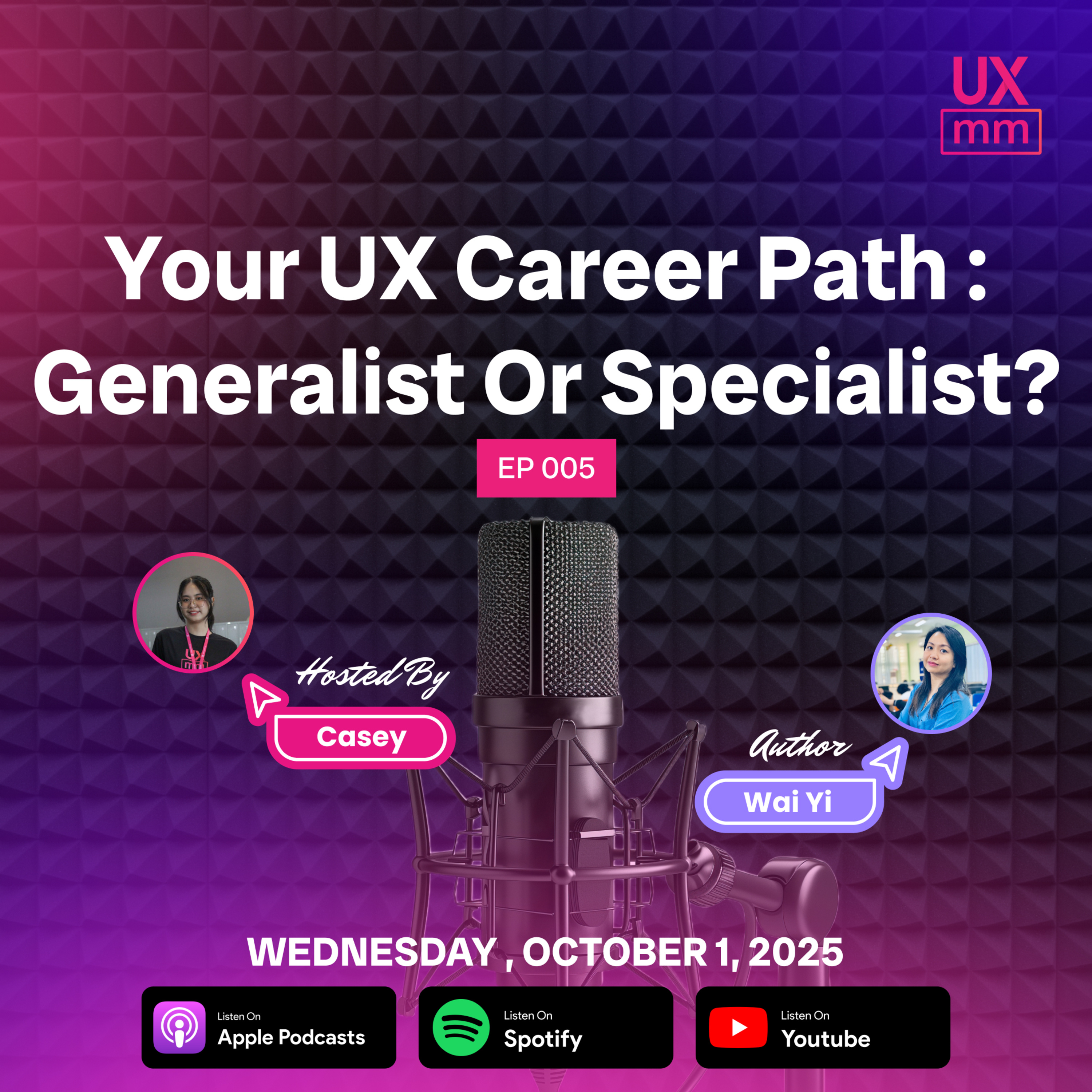 Your UX Career Path: Generalist or Specialist? episode artwork