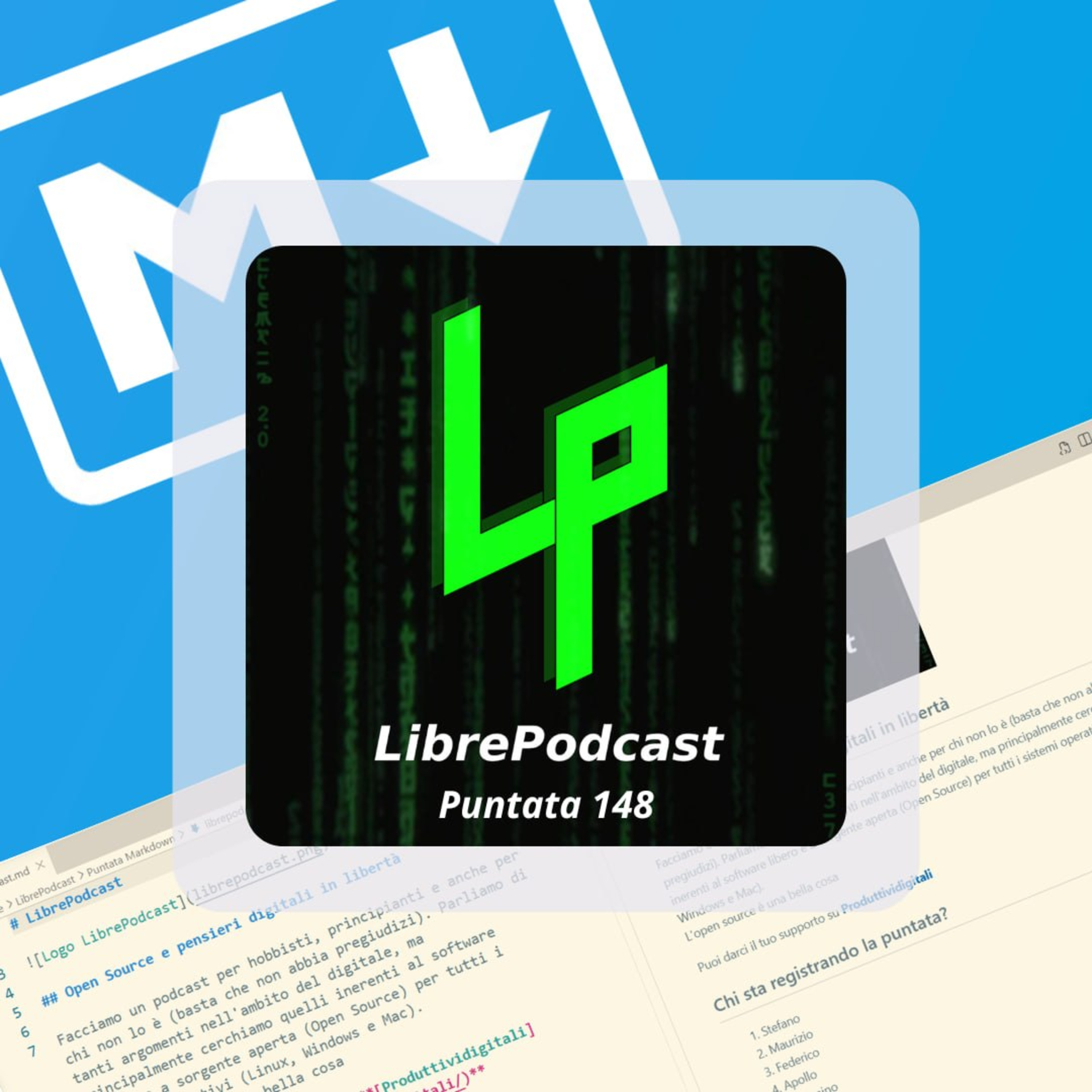 Scrivere in testo semplice con formattazione: la magia del Markdown - ep. 148 episode artwork
