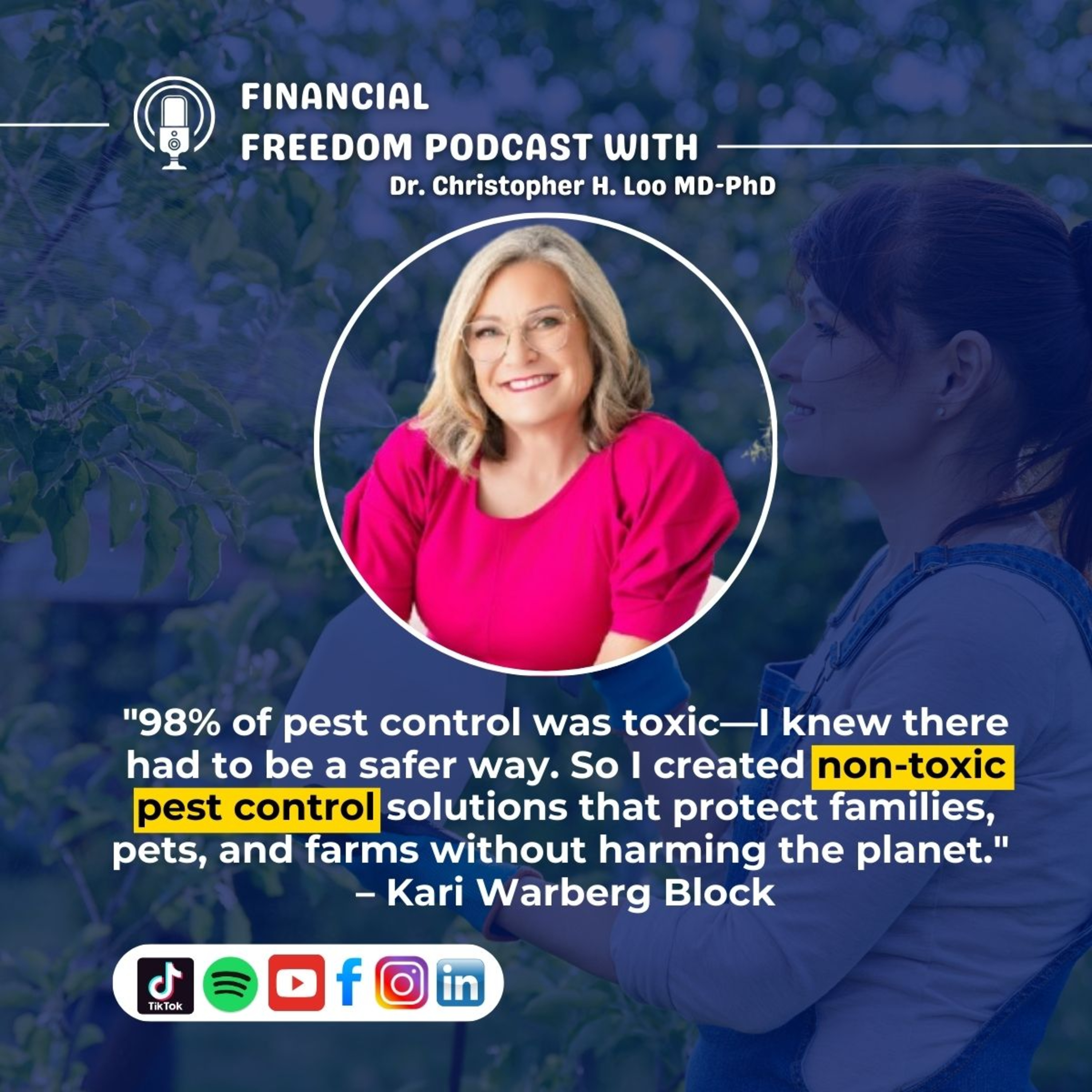 Non-Toxic Pest Control with Kari Warberg Block: The Future of Sustainable Pest Prevention