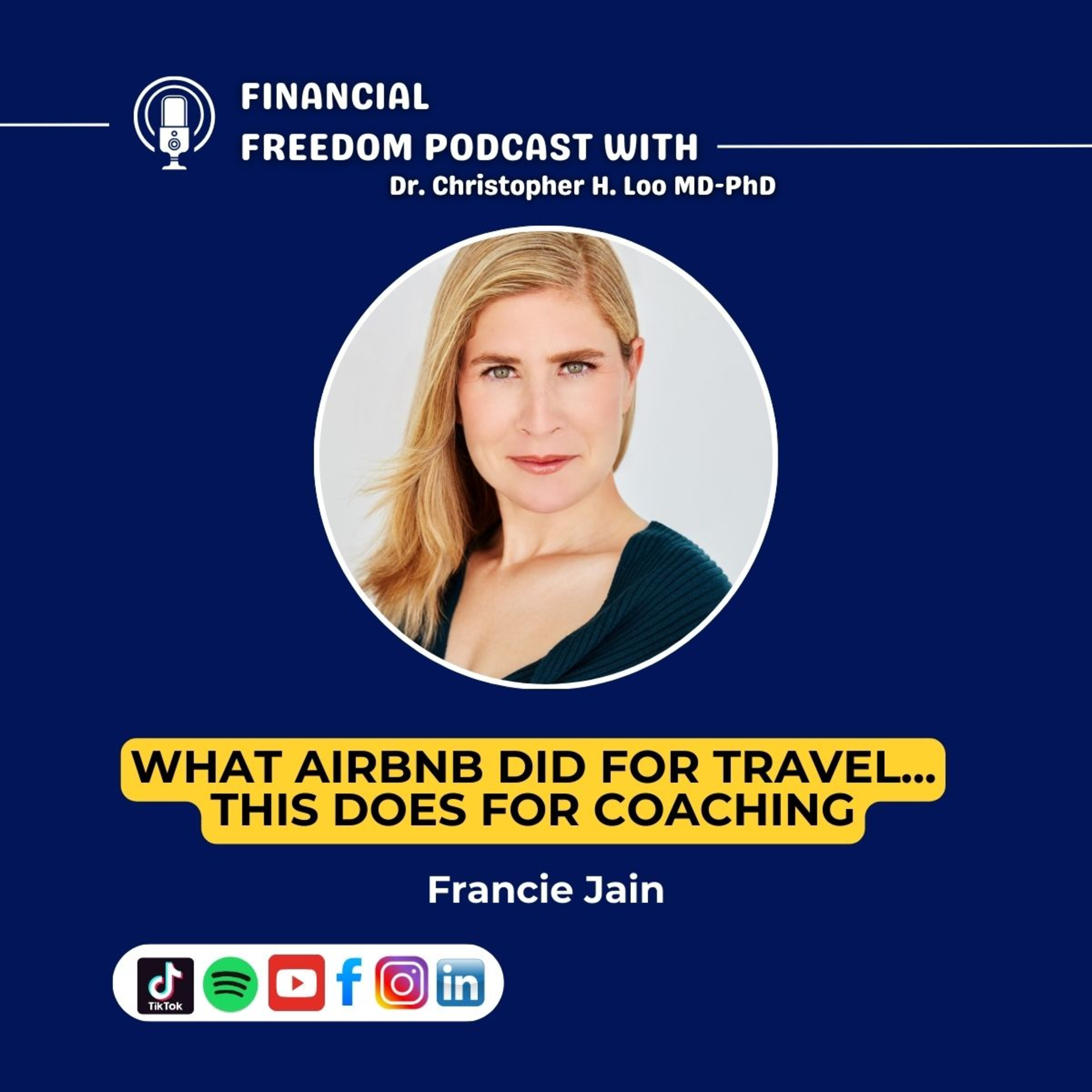 📛 Francie Jain on Building the Airbnb for Executive Coaching episode artwork