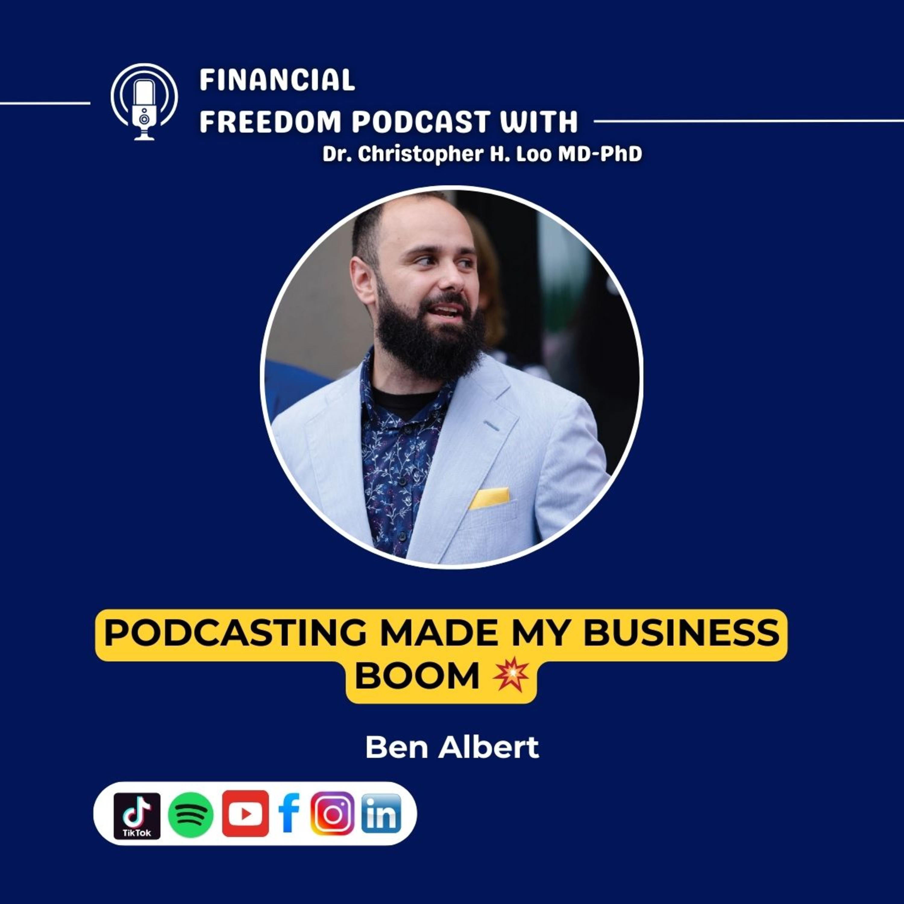 🎯 Podcasting for Business Growth with Ben Albert episode artwork