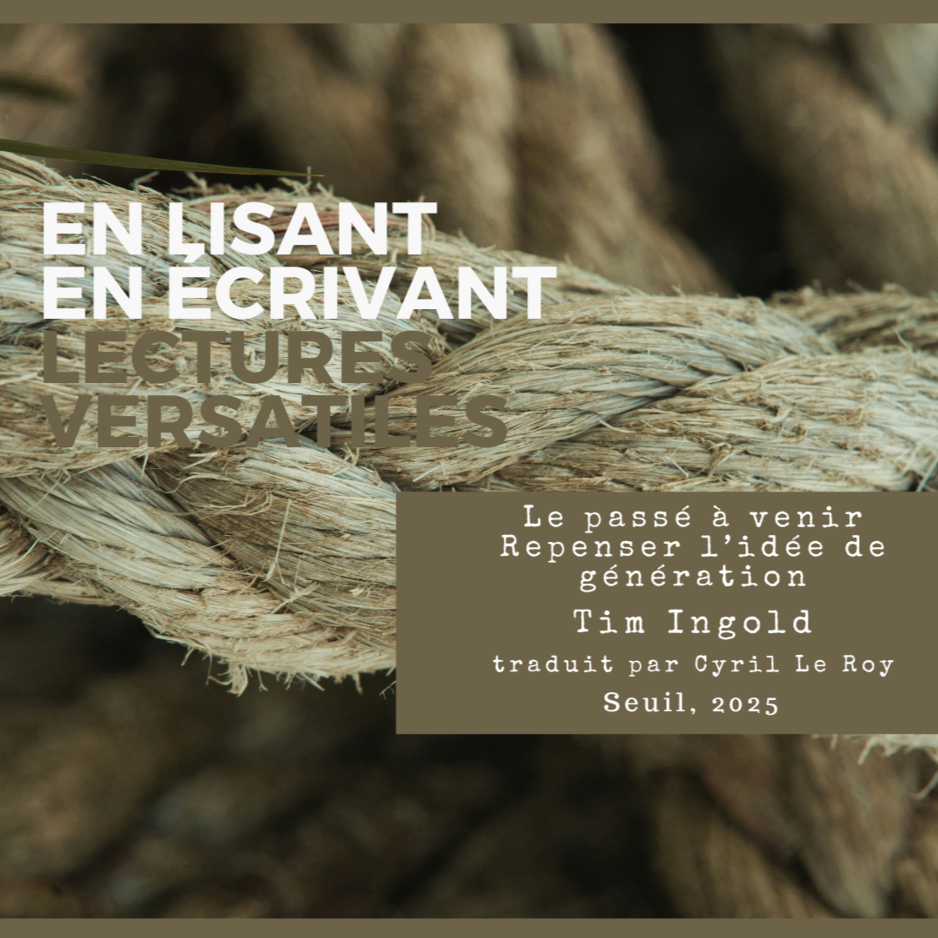 en lisant en écrivant