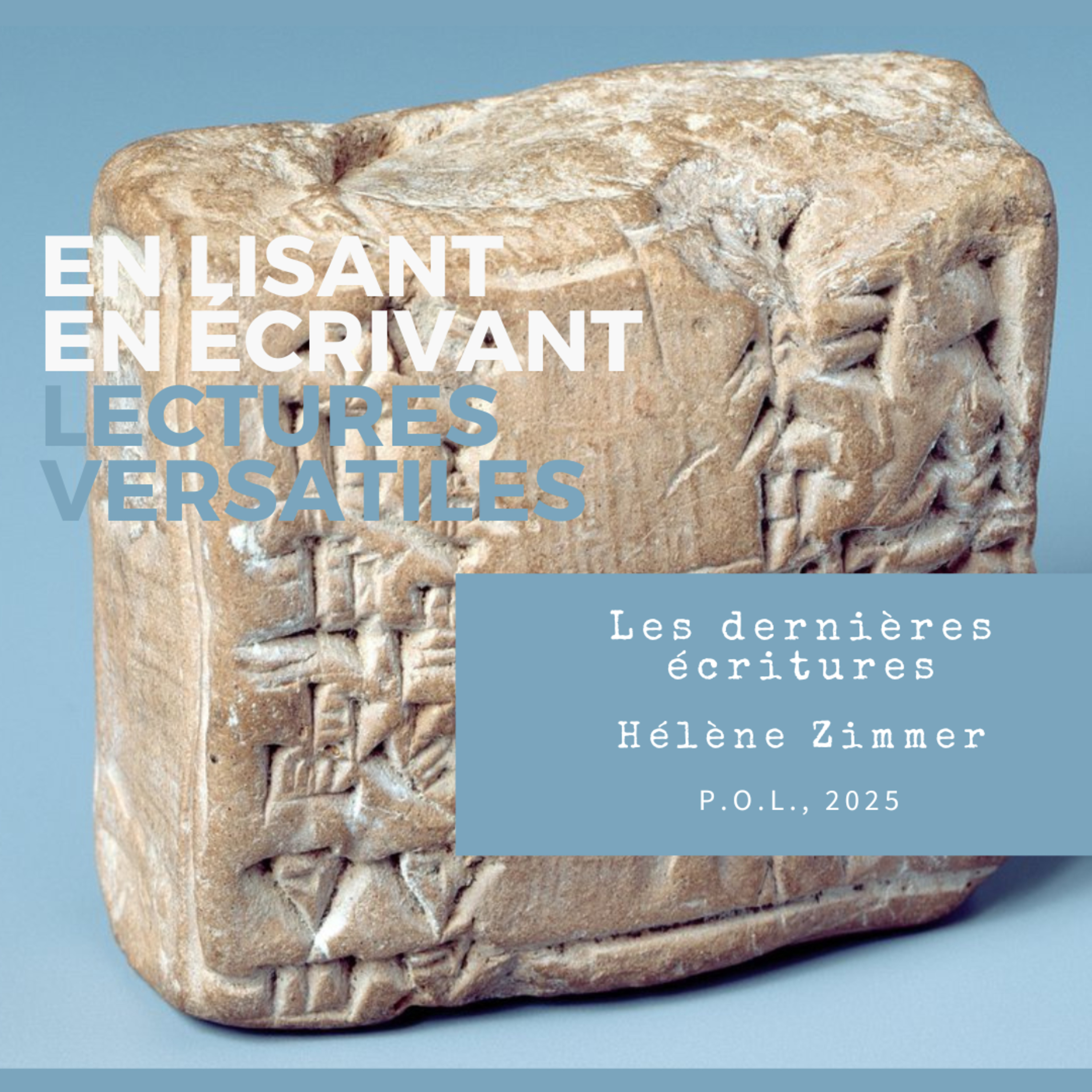 Les dernières écritures, d’Hélène Zimmer