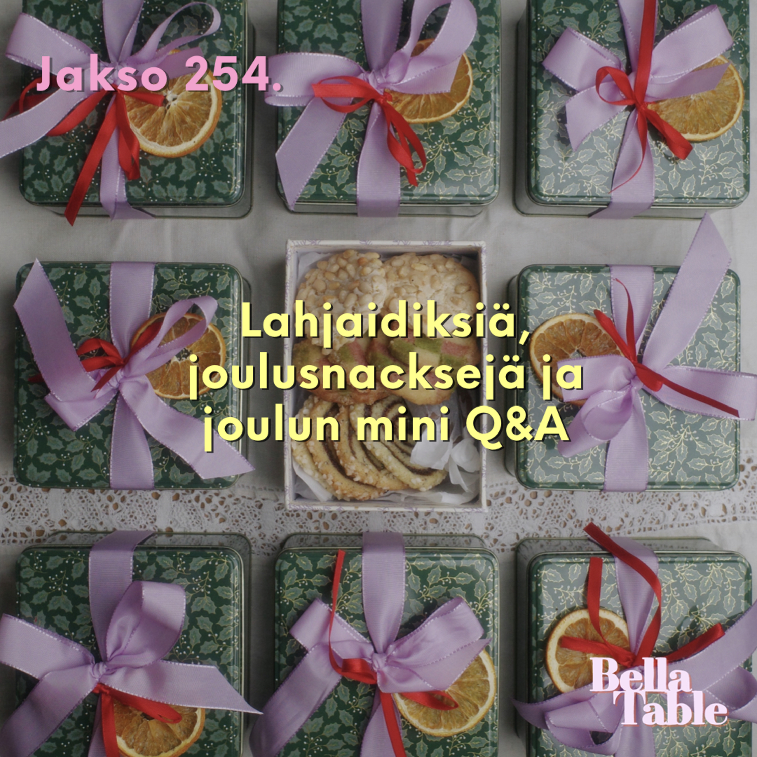 254. Lahjaidiksiä, joulusnacksejä ja joulun mini Q&A