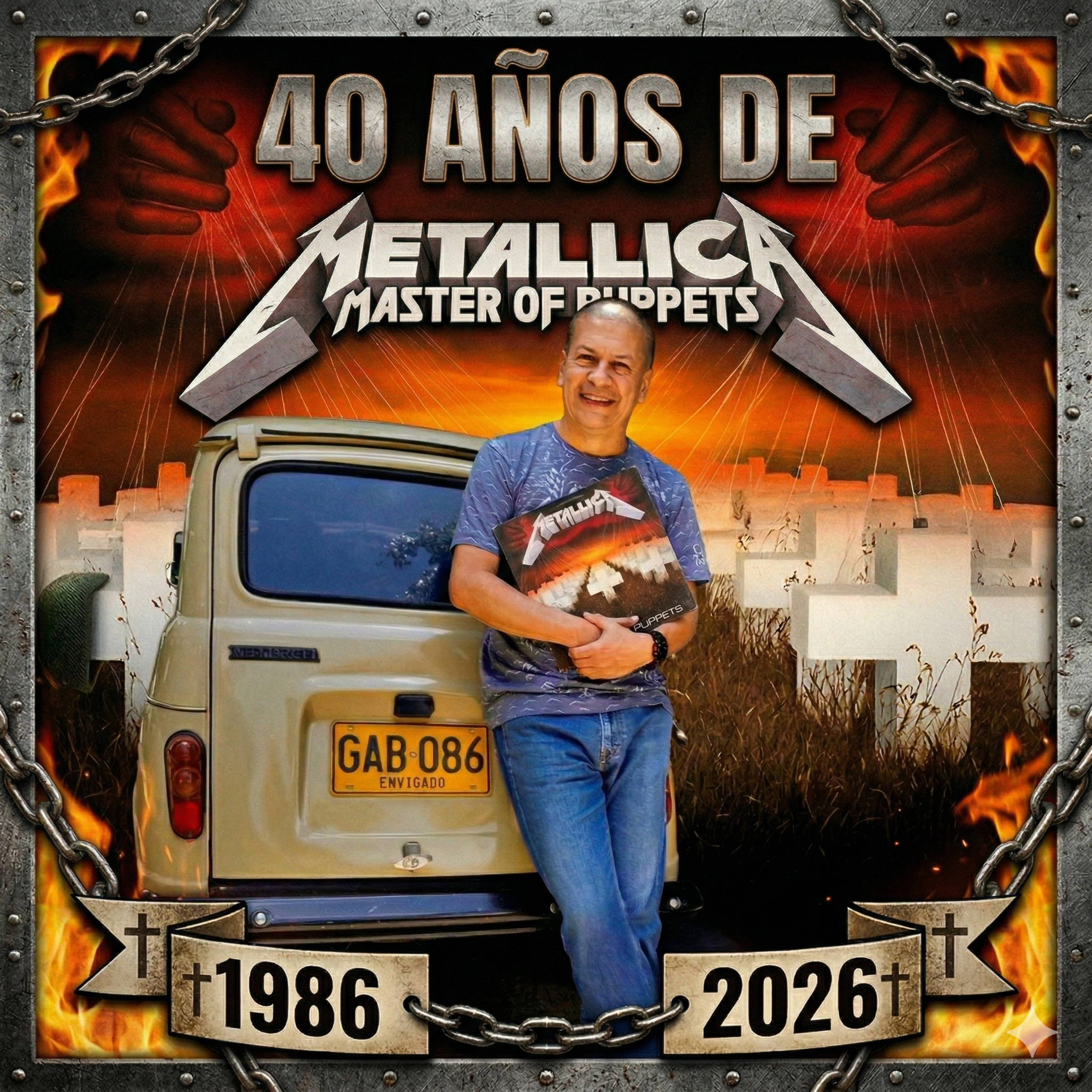 EP 237 "Master of Puppets", 40 años episode artwork