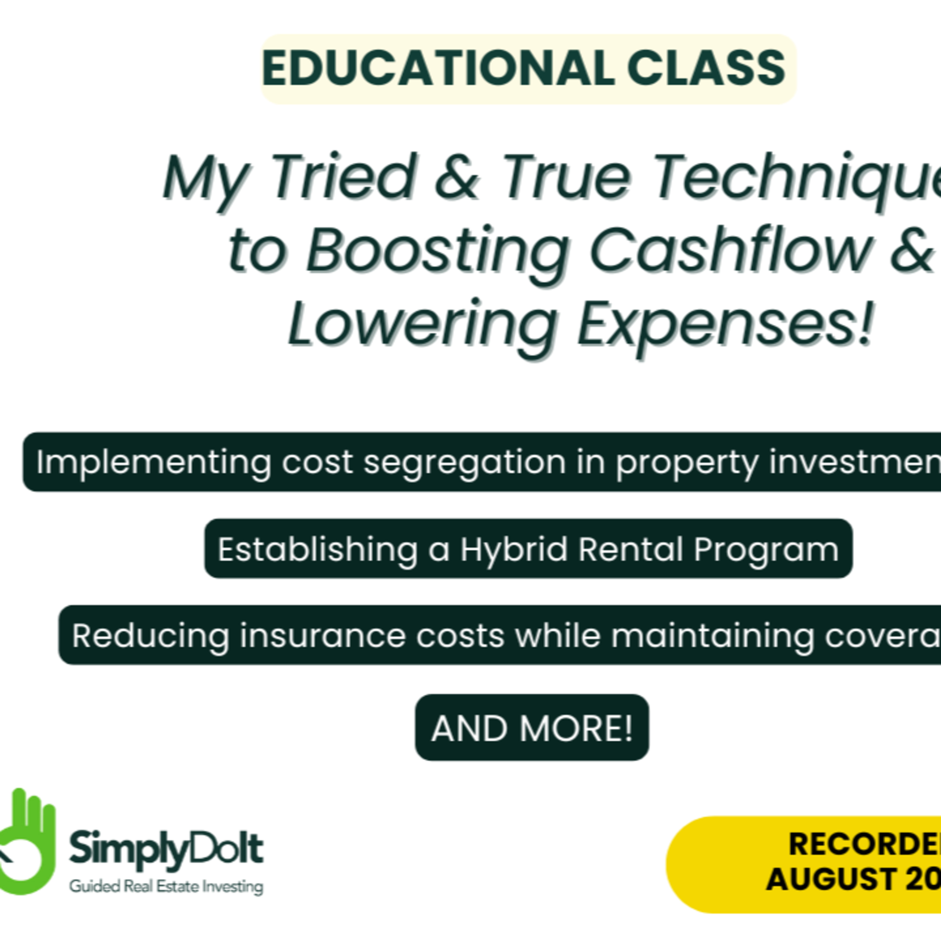 Unlocking Real Estate Potential: Cost-Cutting and Optimization Tips episode artwork