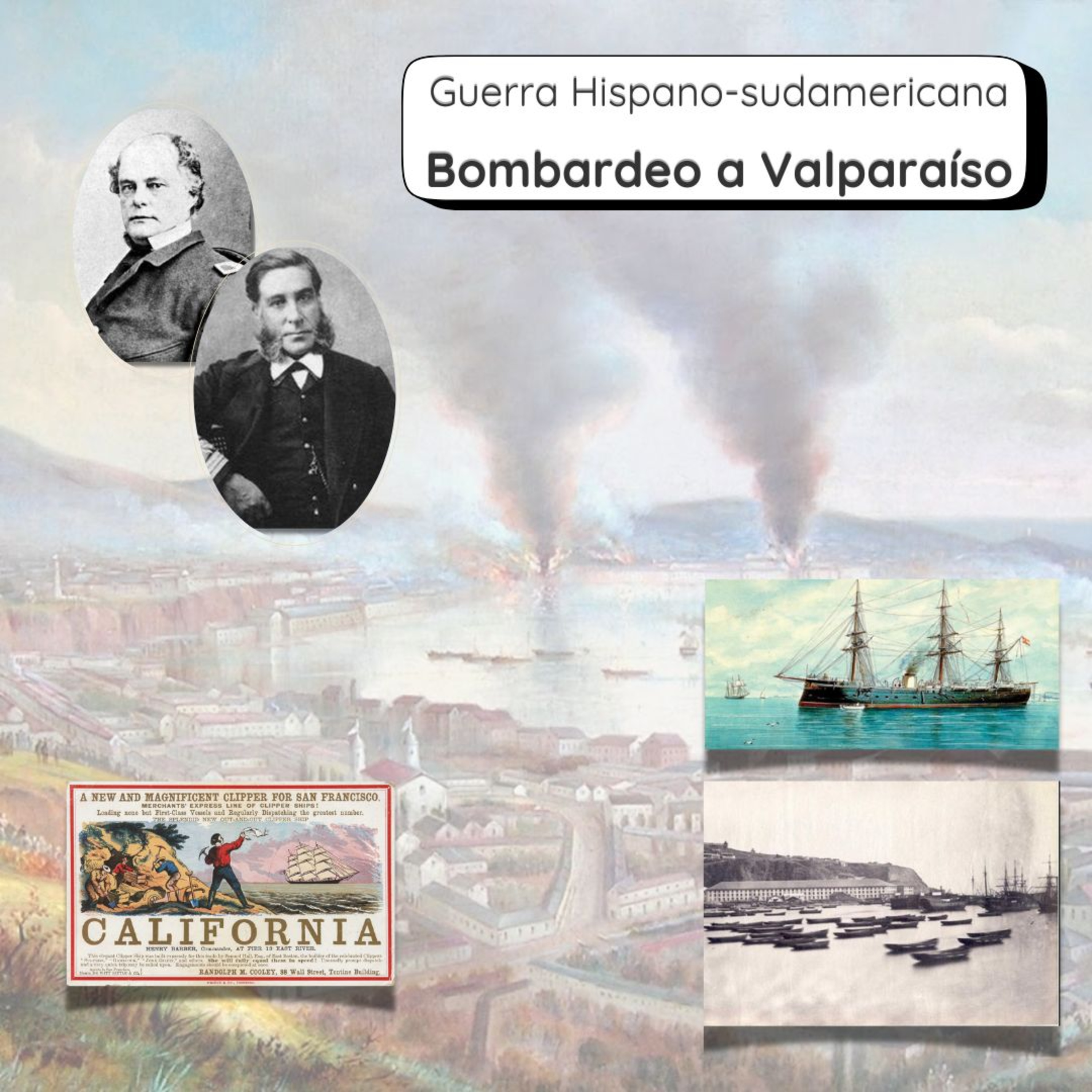 Guerra hispano-sudamericana. Bombardeo a Valparaíso episode artwork