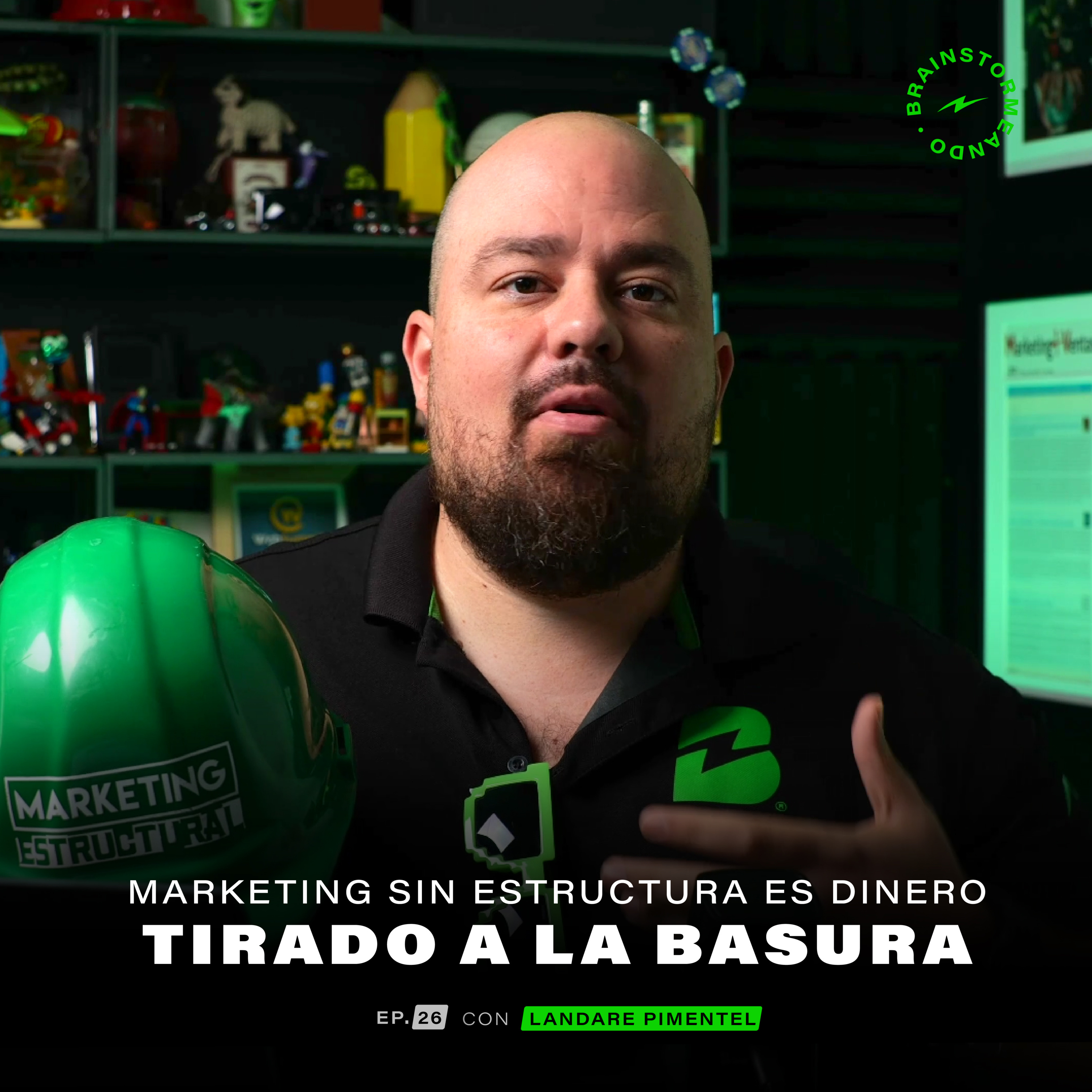 Ep. 26: Marketing sin estructura es dinero tirado a la basura episode artwork