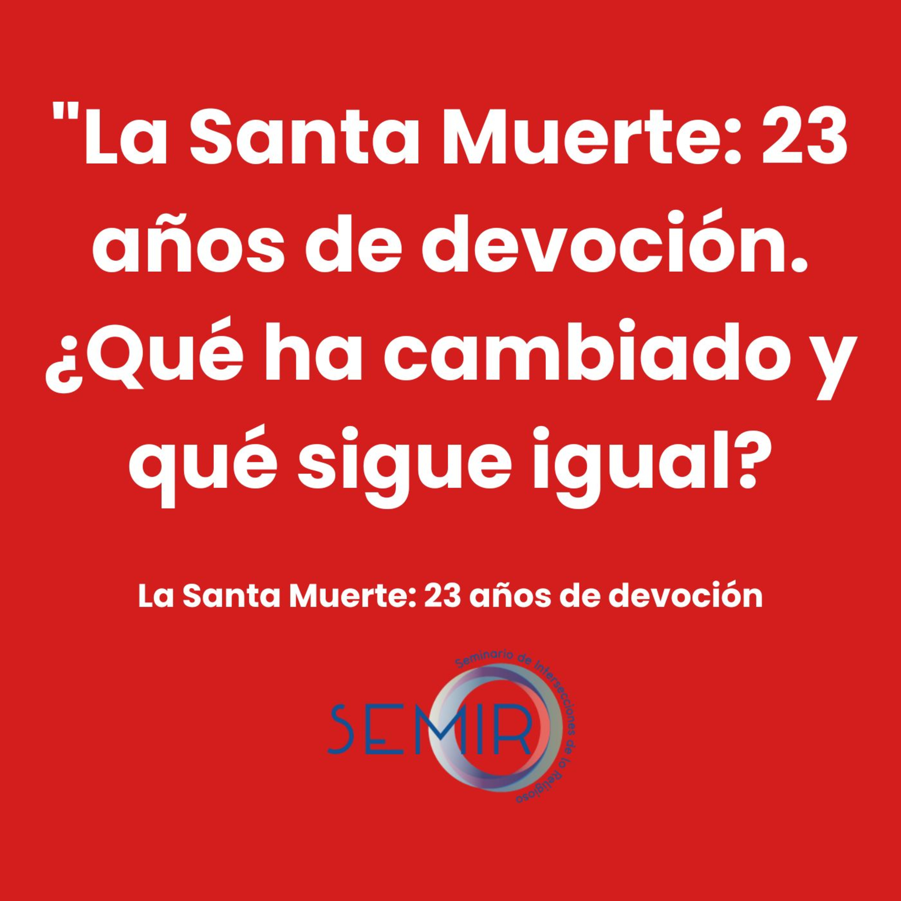 Portada de Conversatorio "Si Dios quiere..."Repensando el fenómeno religioso