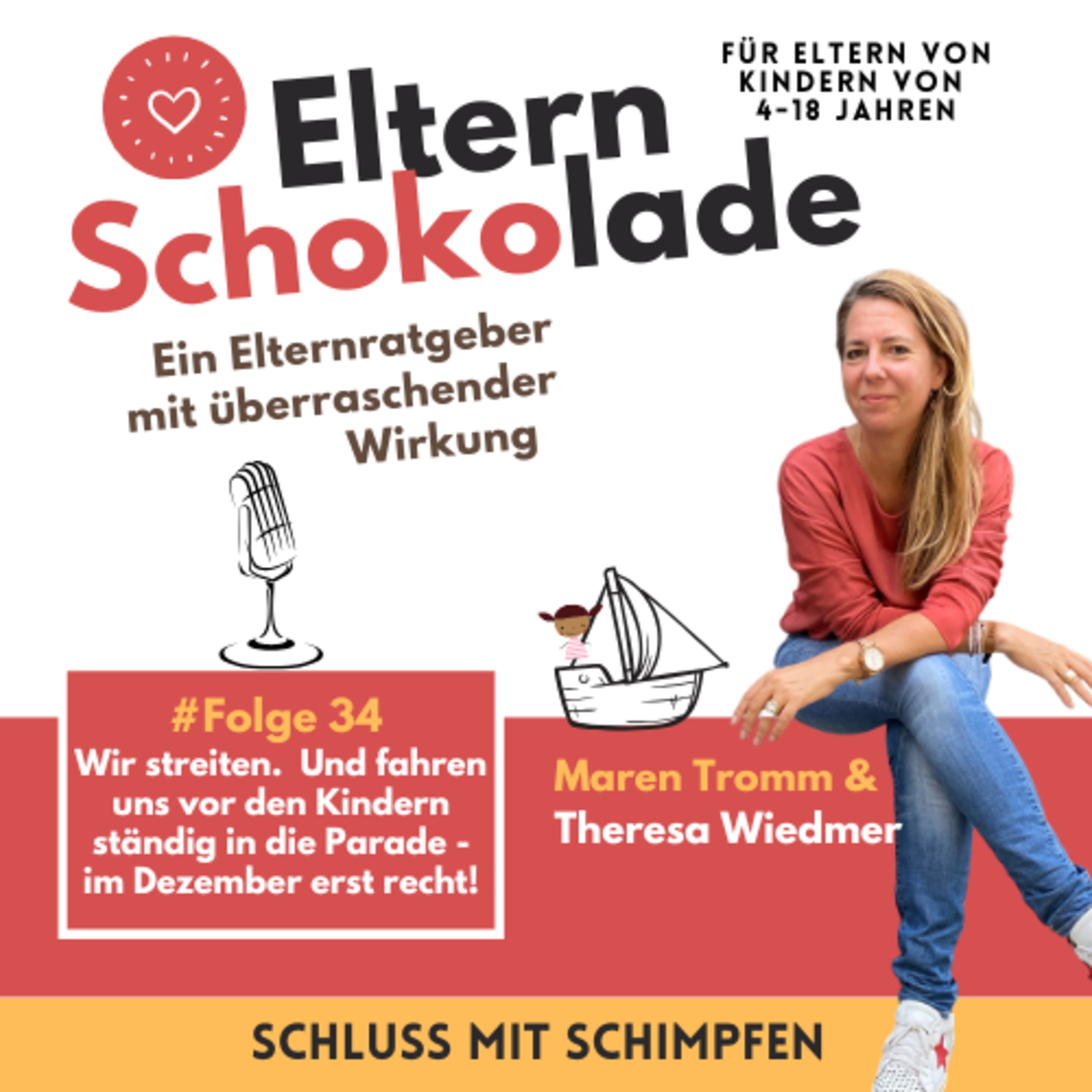Folge 34: Wir streiten. Und fahren uns vor den Kindern ständig in die Parade - im Dezember erst recht! Folge 34: Wir streiten. Und fahren uns vor den Kindern ständig in die Parade - im Dezember erst recht!