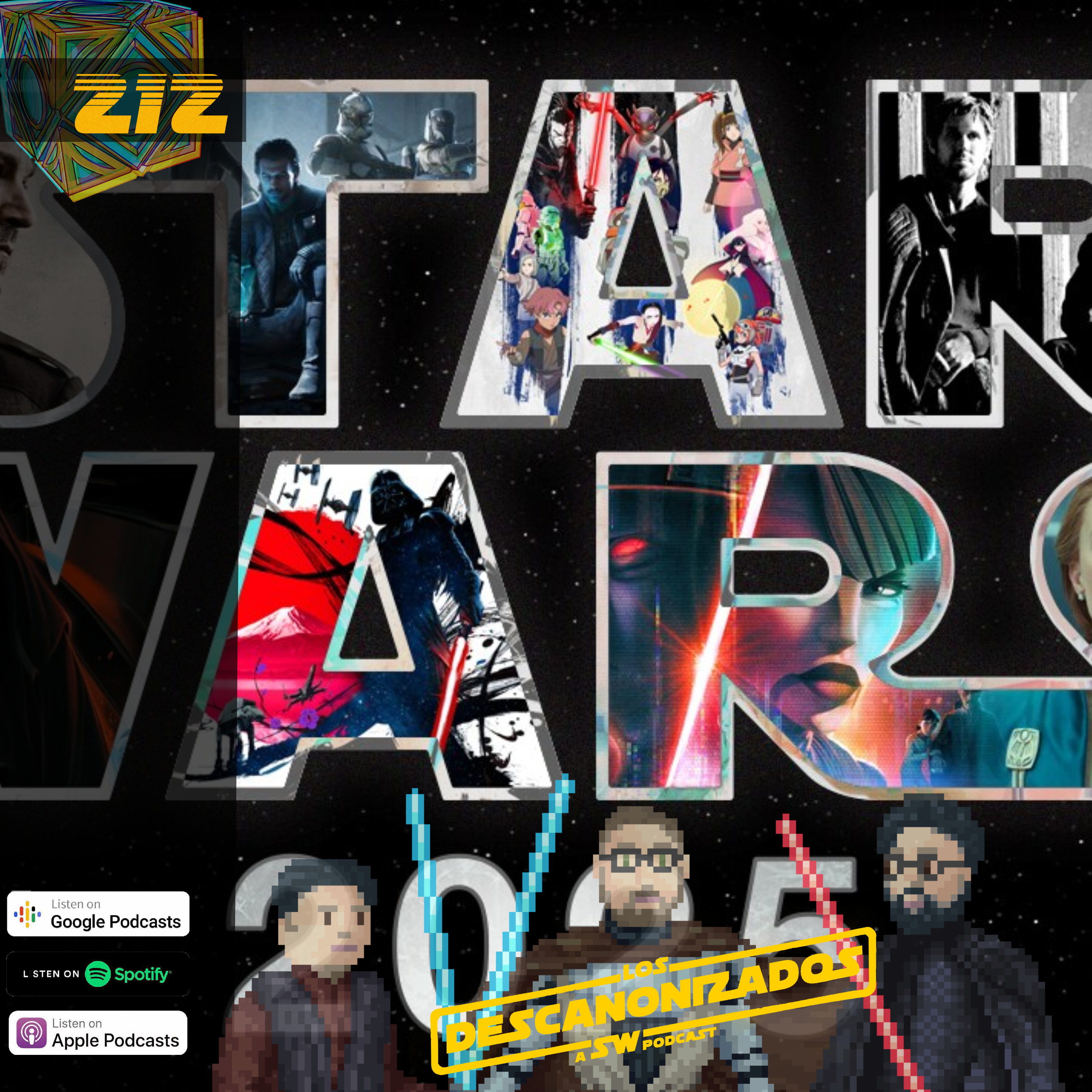 Episodio 212 – Star Wars 2025: ¿Buen año o decepción? Lo que viene en 2026