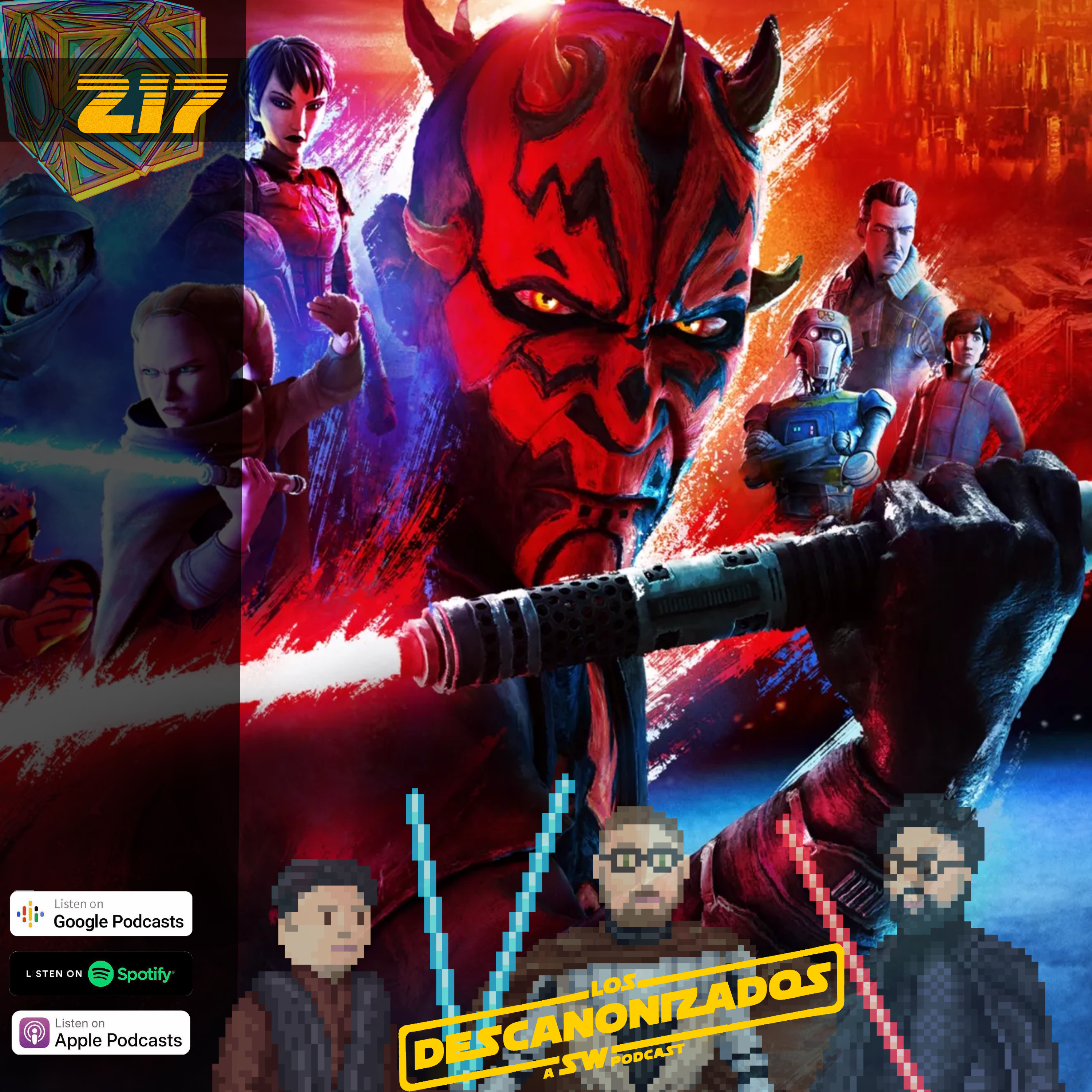Episodio 217: ¿Vale la pena Maul: Shadow Lord? Reacción a los primeros episodios #maulseries
