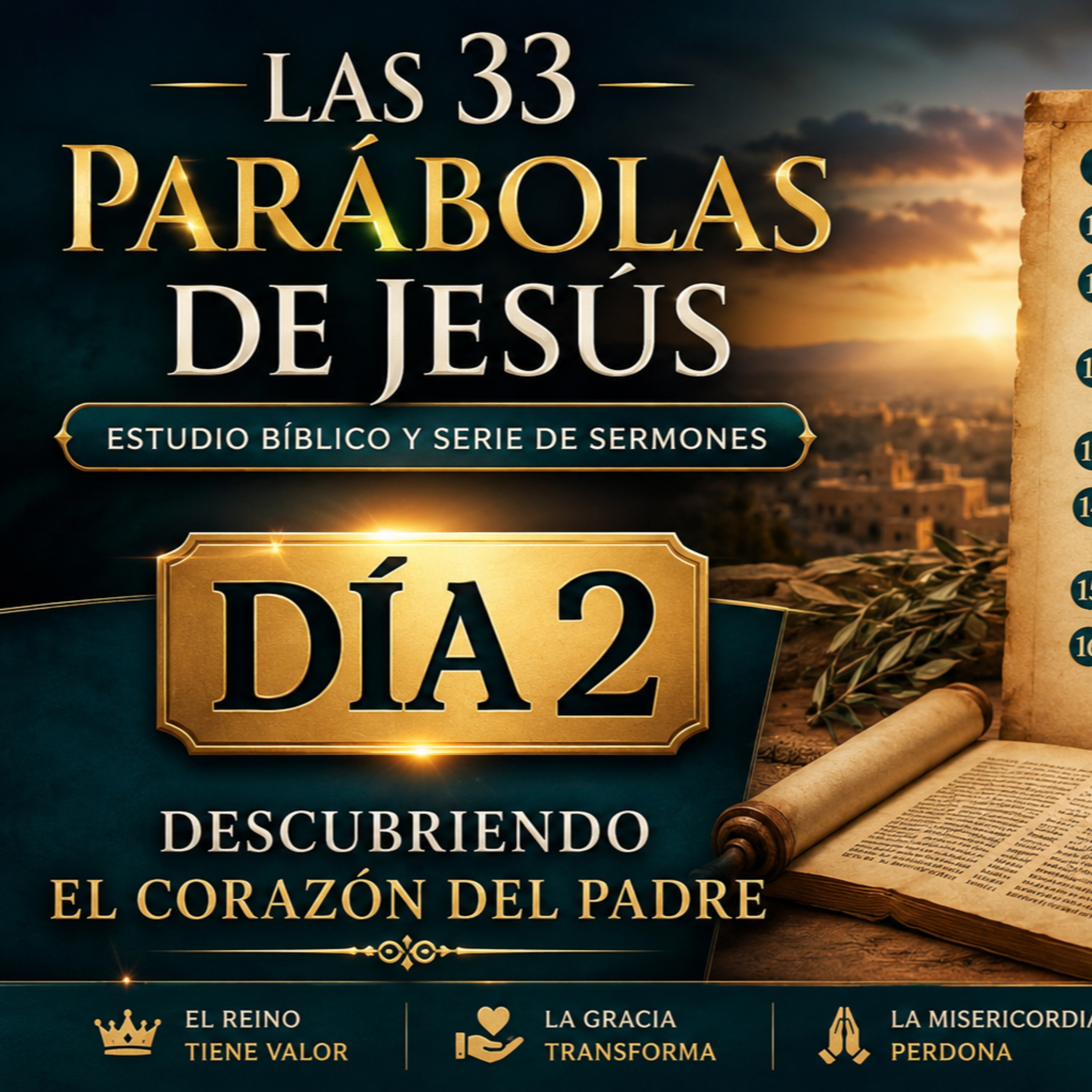 Día 2 - Las Parábolas de Jesús | Estudio Bíblico y Comentario Versículo por Versículo episode artwork