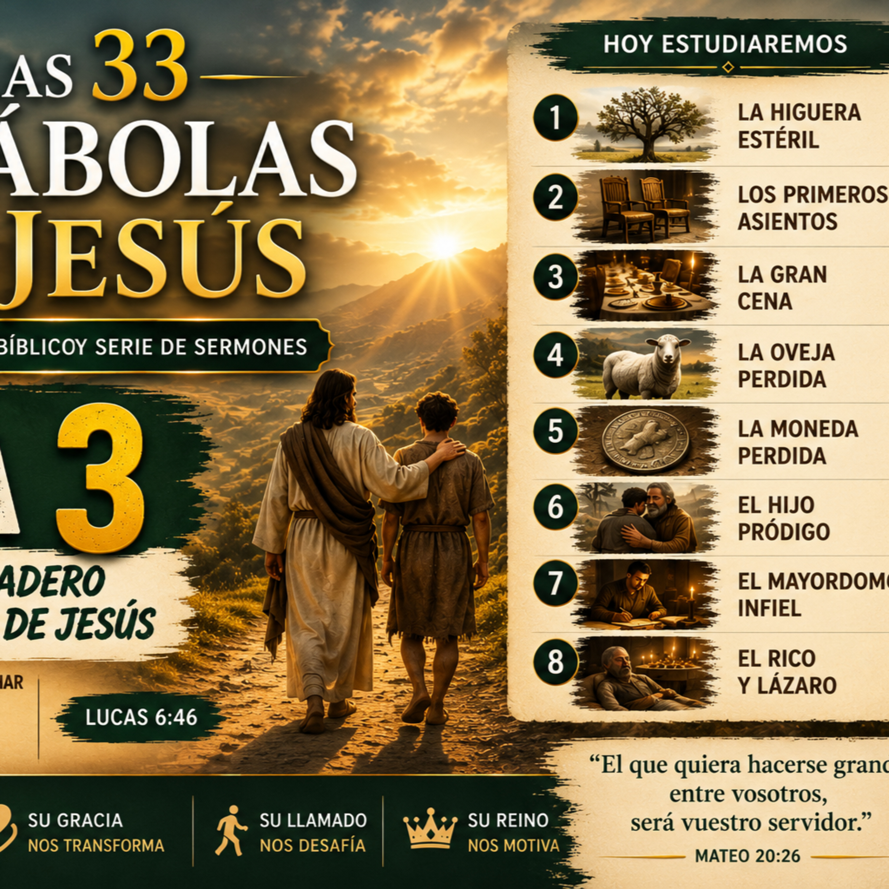 Día 3 - Las Parábolas de Jesús | Estudio Bíblico y Comentario Versículo por Versículo episode artwork