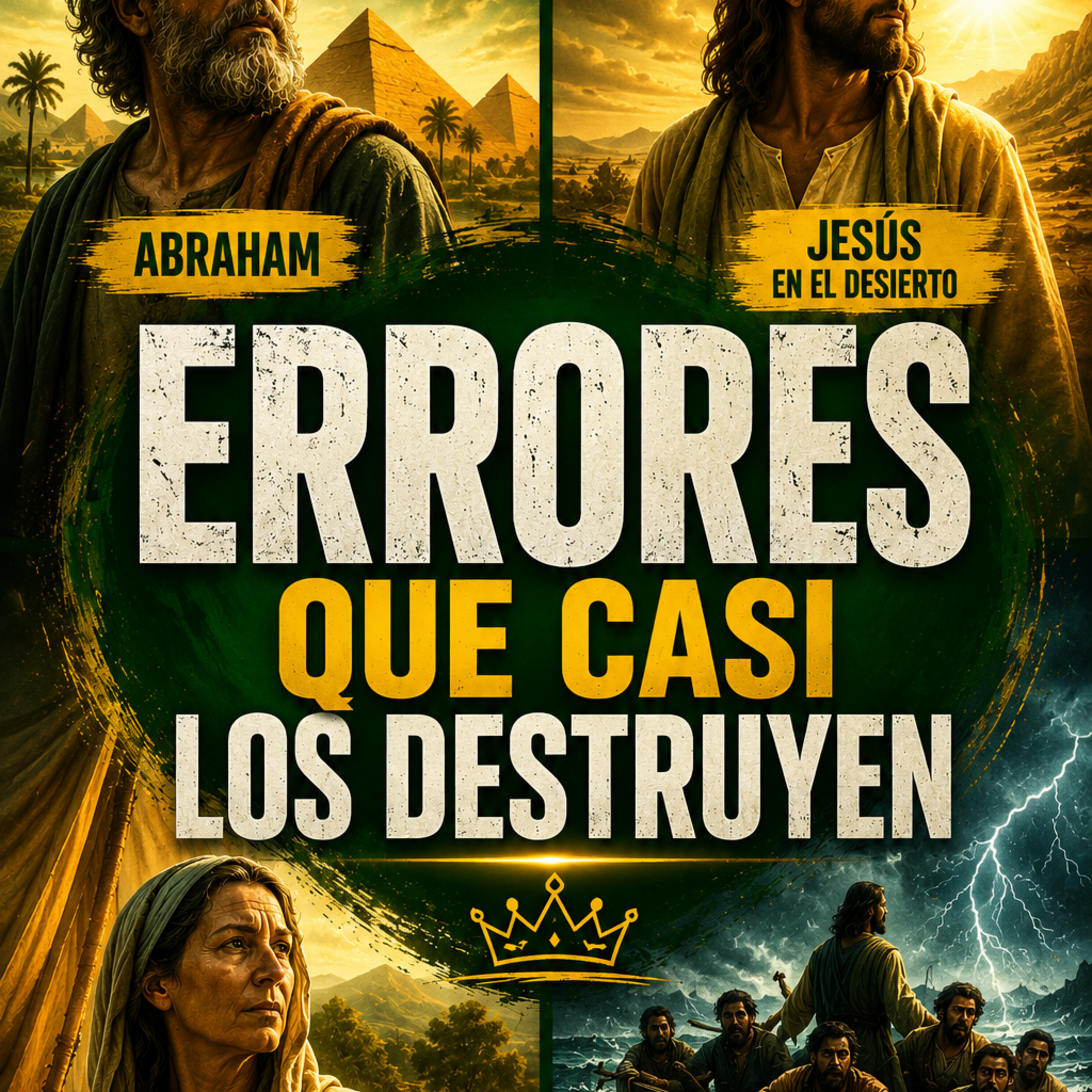 Ep. 6 | Errores que casi los destruyen: Abraham, Sara y los discípulos en la tormenta episode artwork