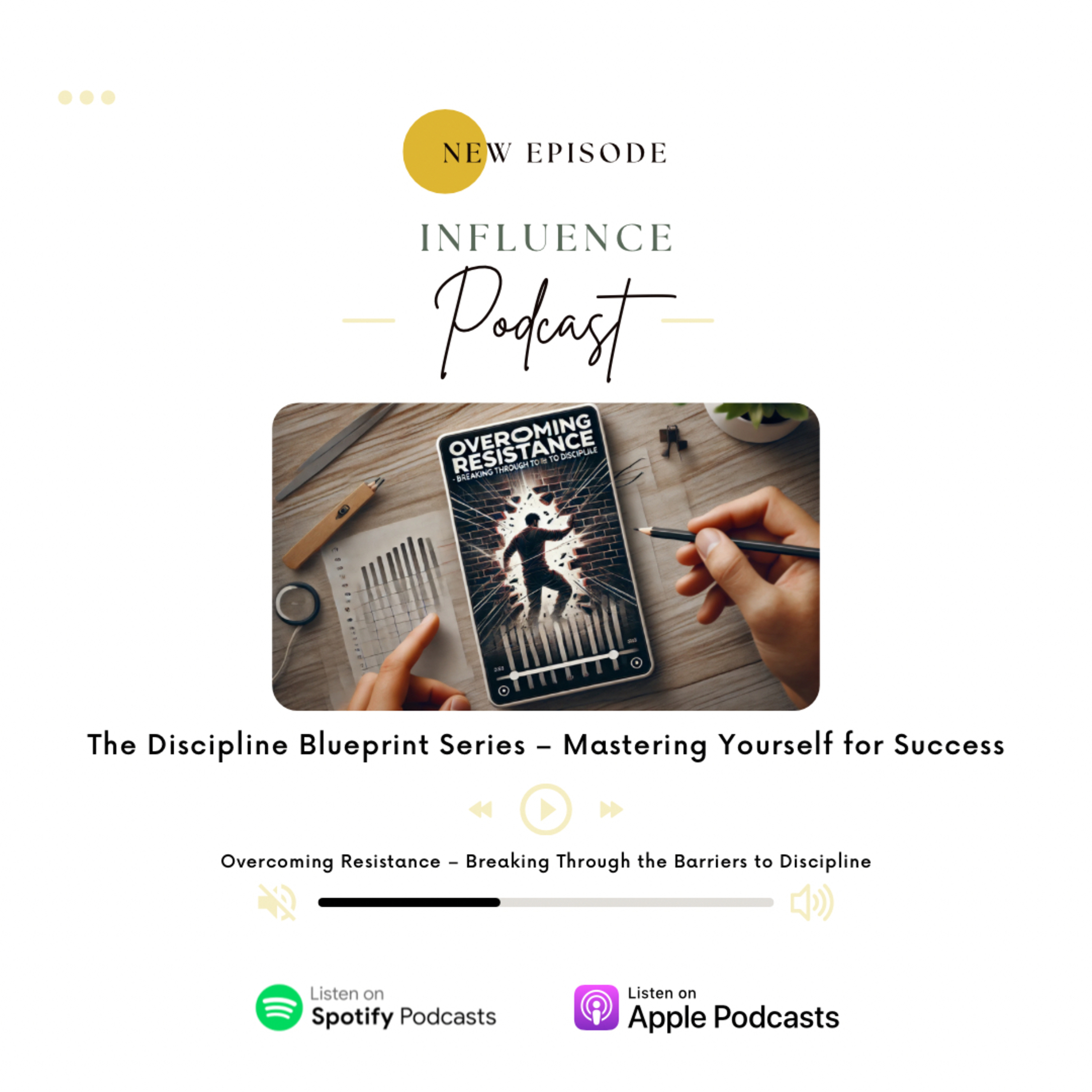 Overcoming Resistance – Breaking Through the Barriers to Discipline episode artwork