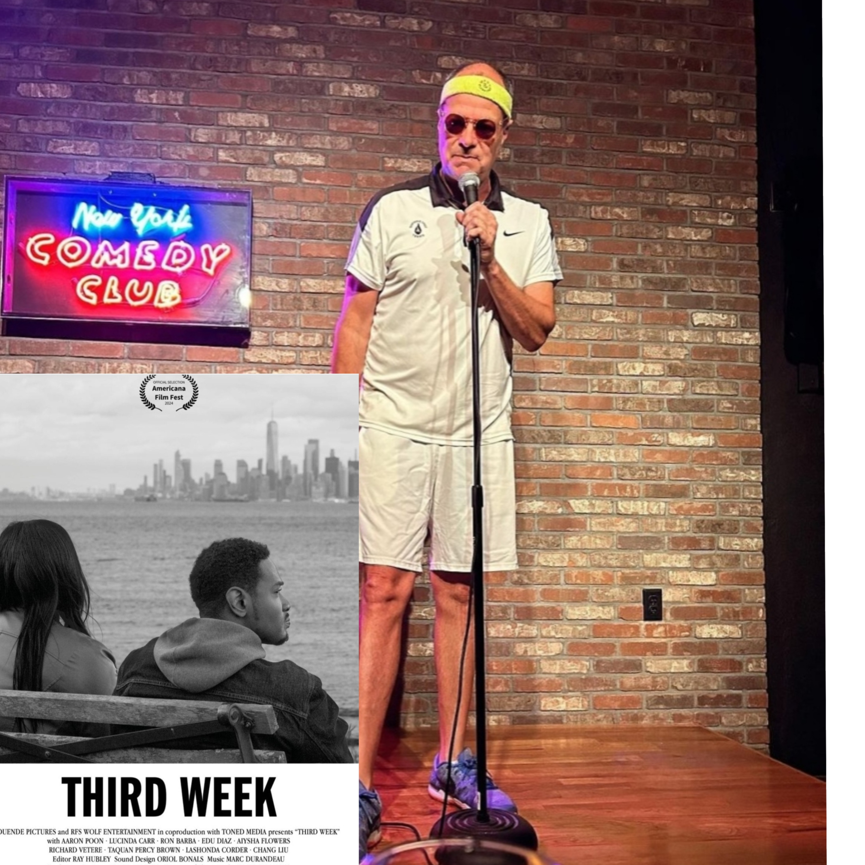 Taking the Stage: Actor and Comedian Ron Barba