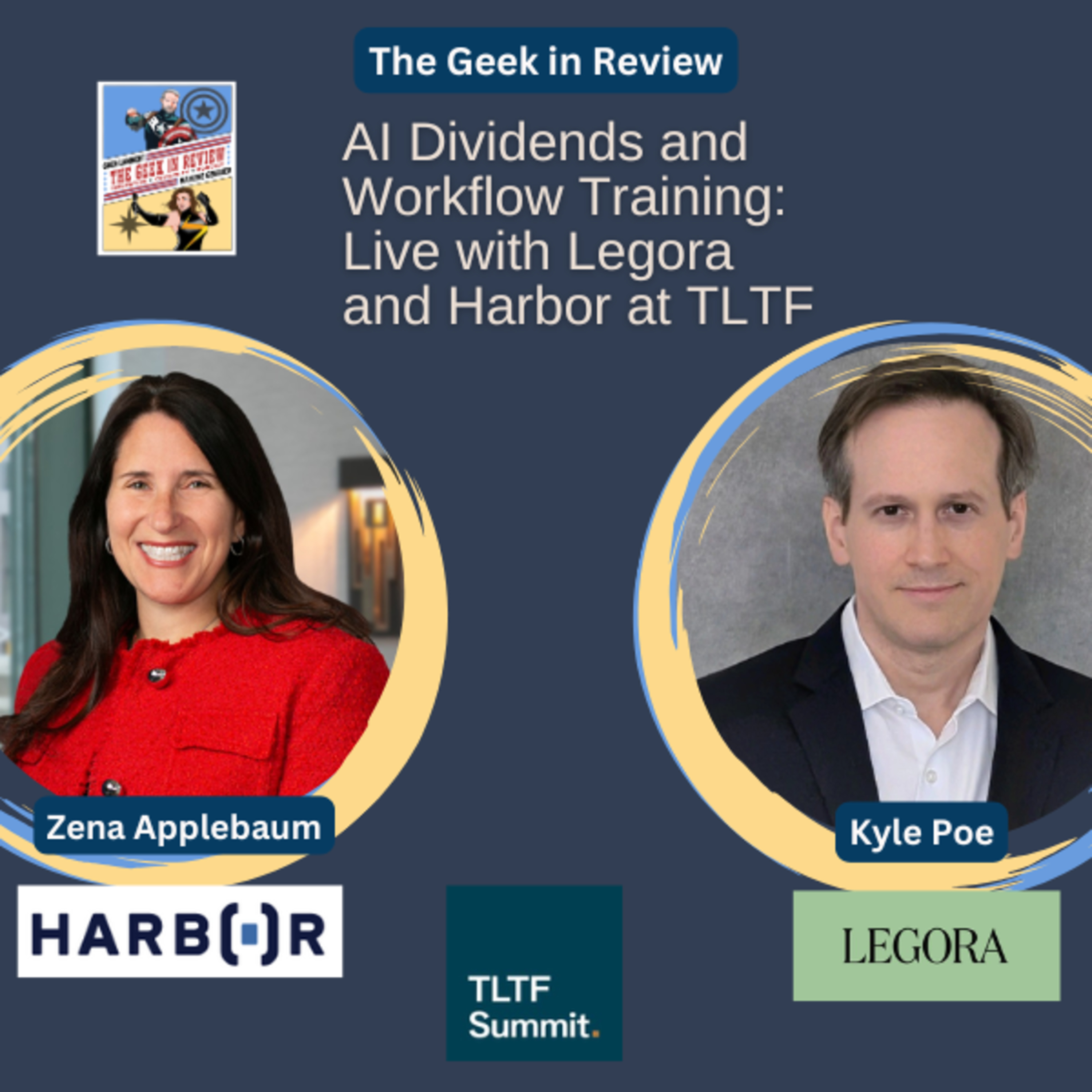 AI Dividends and Workflow Training: Live with Legora and Harbor at TLTF episode artwork