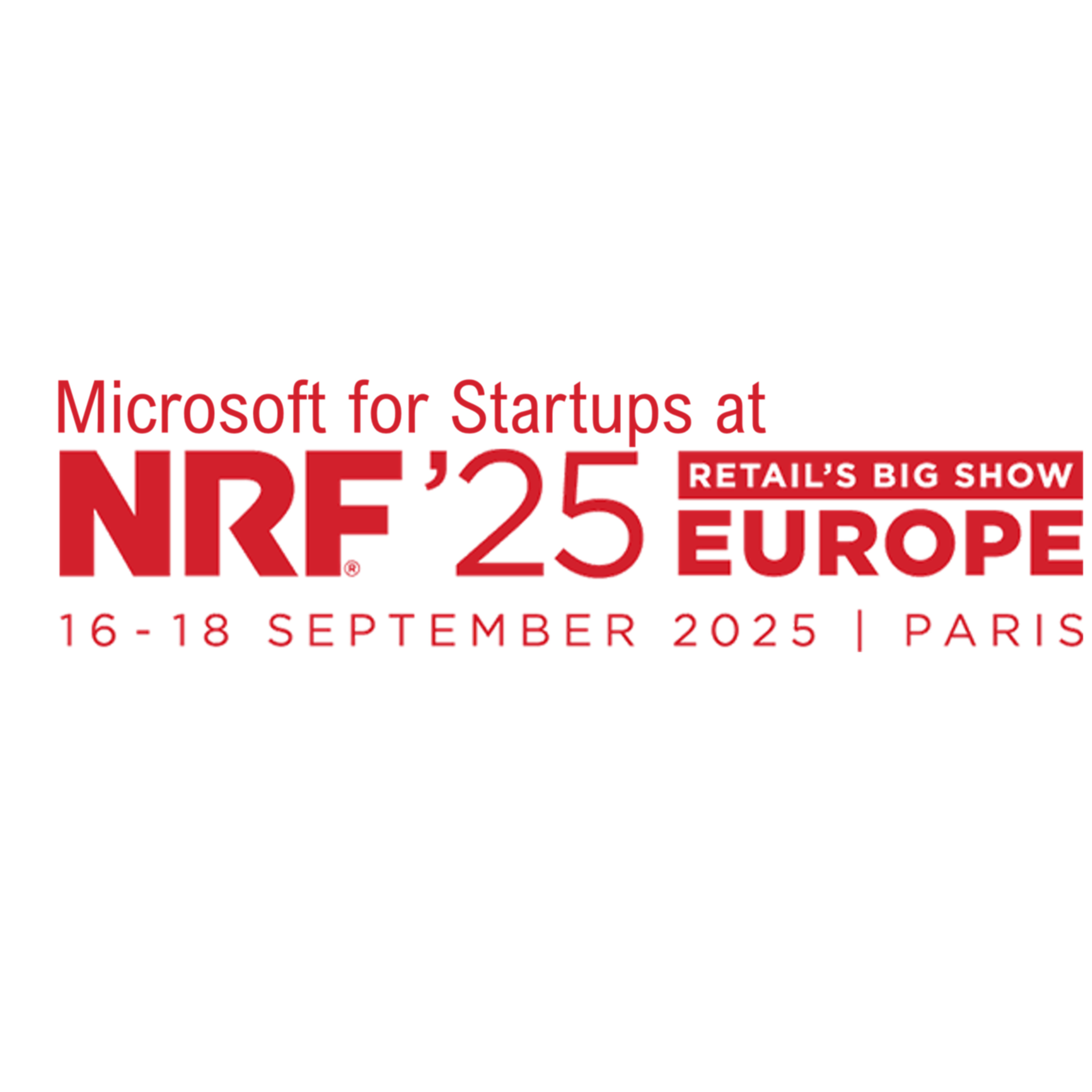Microsoft for for Startups Post NRF Europe Report episode artwork