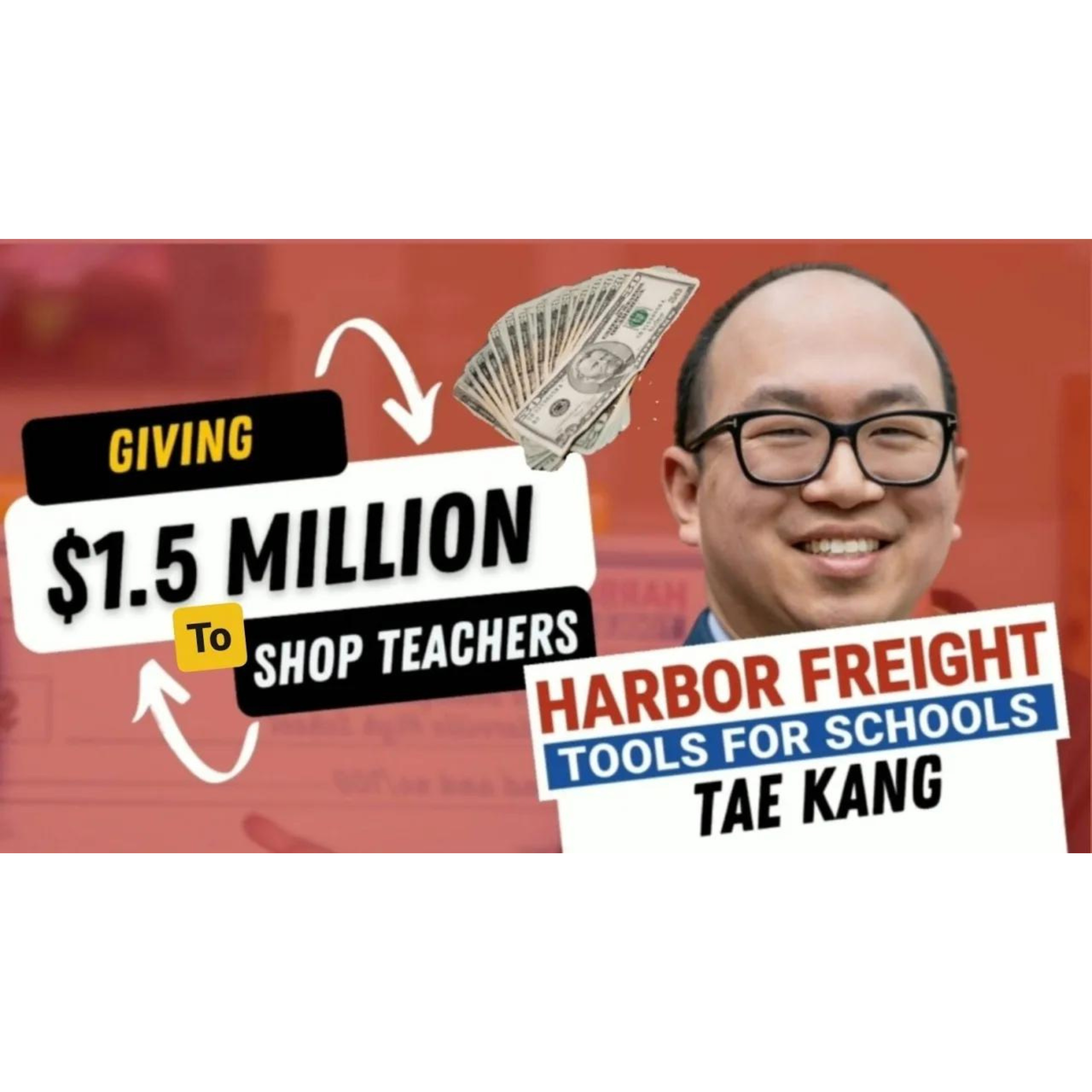 Harbor Freight Tools for Schools "Prize for Teaching Excellence" will award $1.5 million! episode artwork