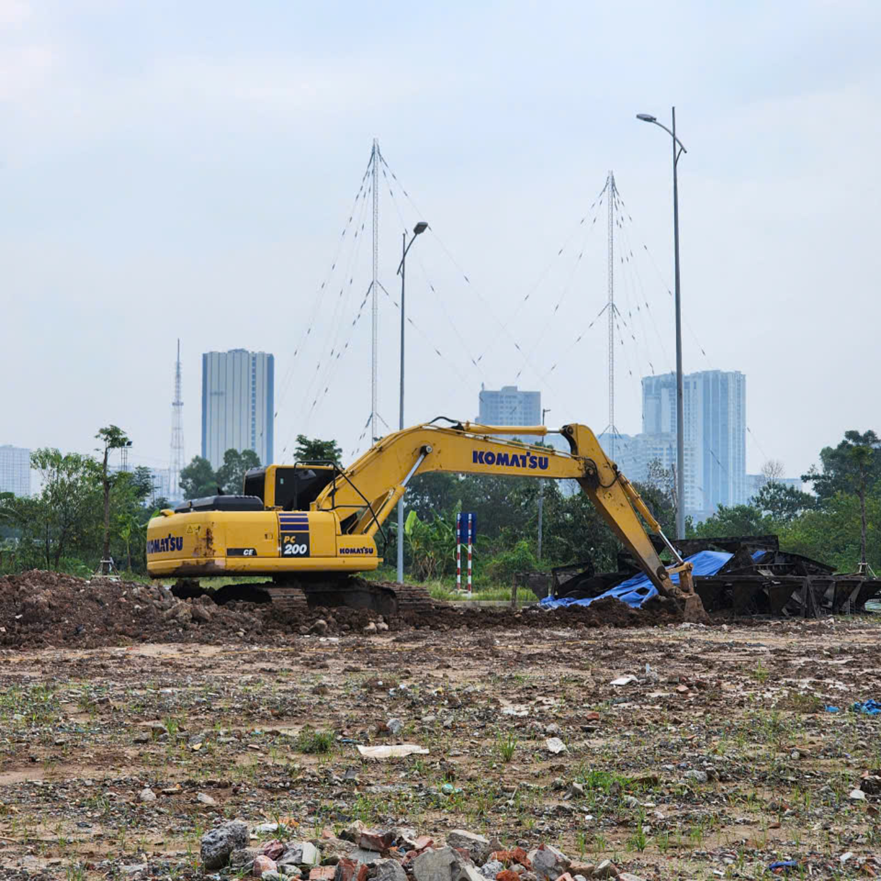Dự án đường Lê Quang Đạo kéo dài lỡ hẹn dịp 10/10