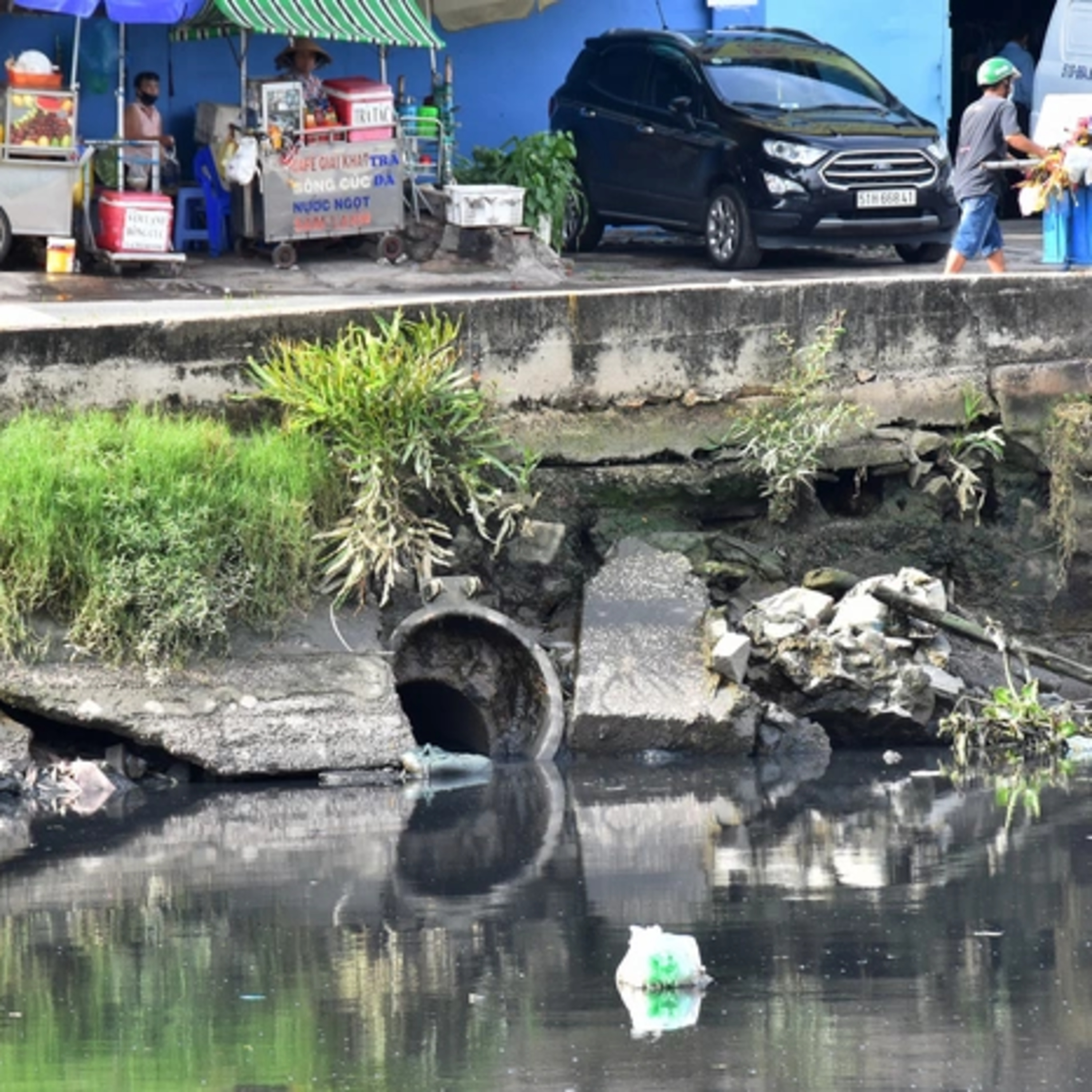 Nước thải đô thị - chỉ 10% được xử lý