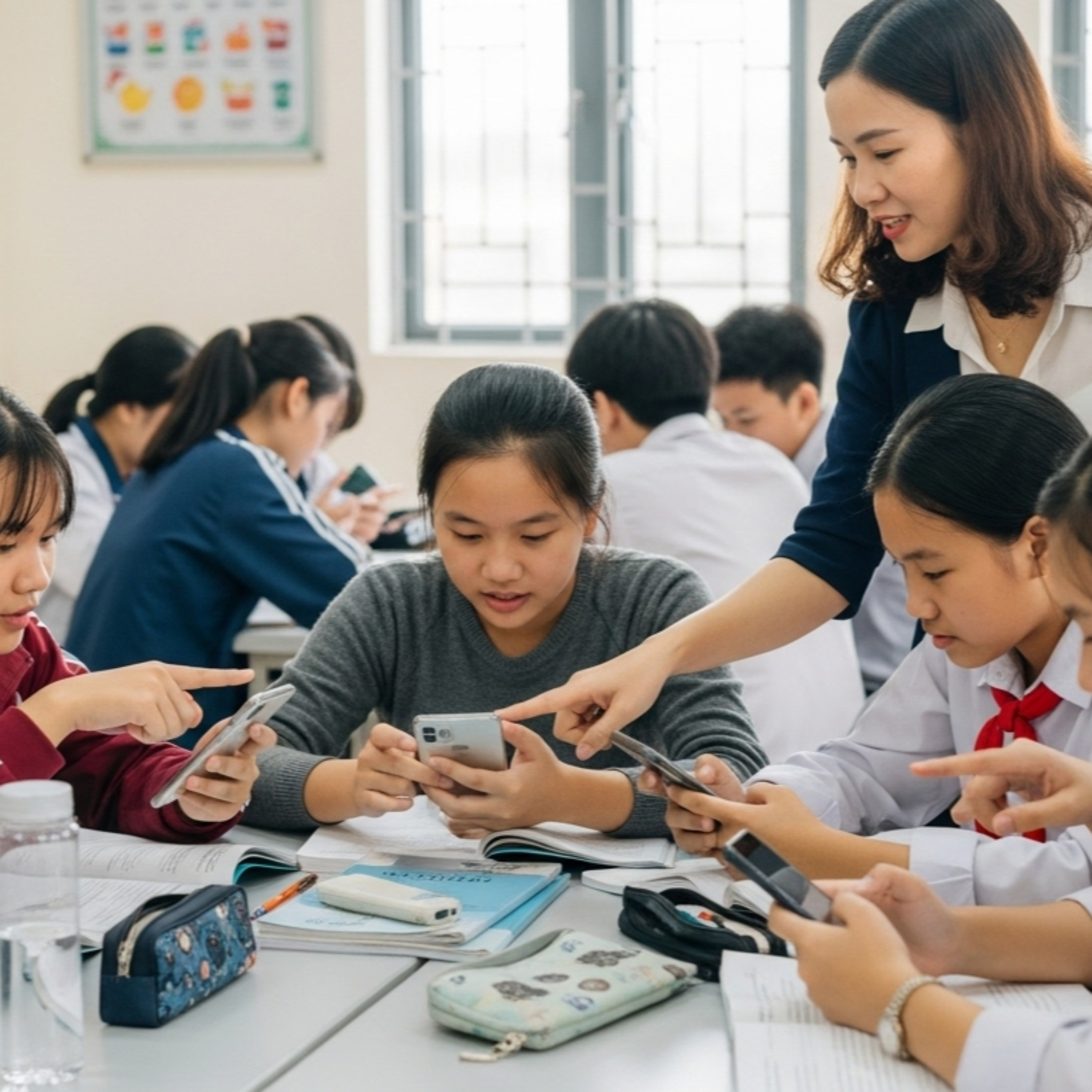 Đối thoại: Cấm học sinh sử dụng điện thoại trong trường học – nên hay không? episode artwork