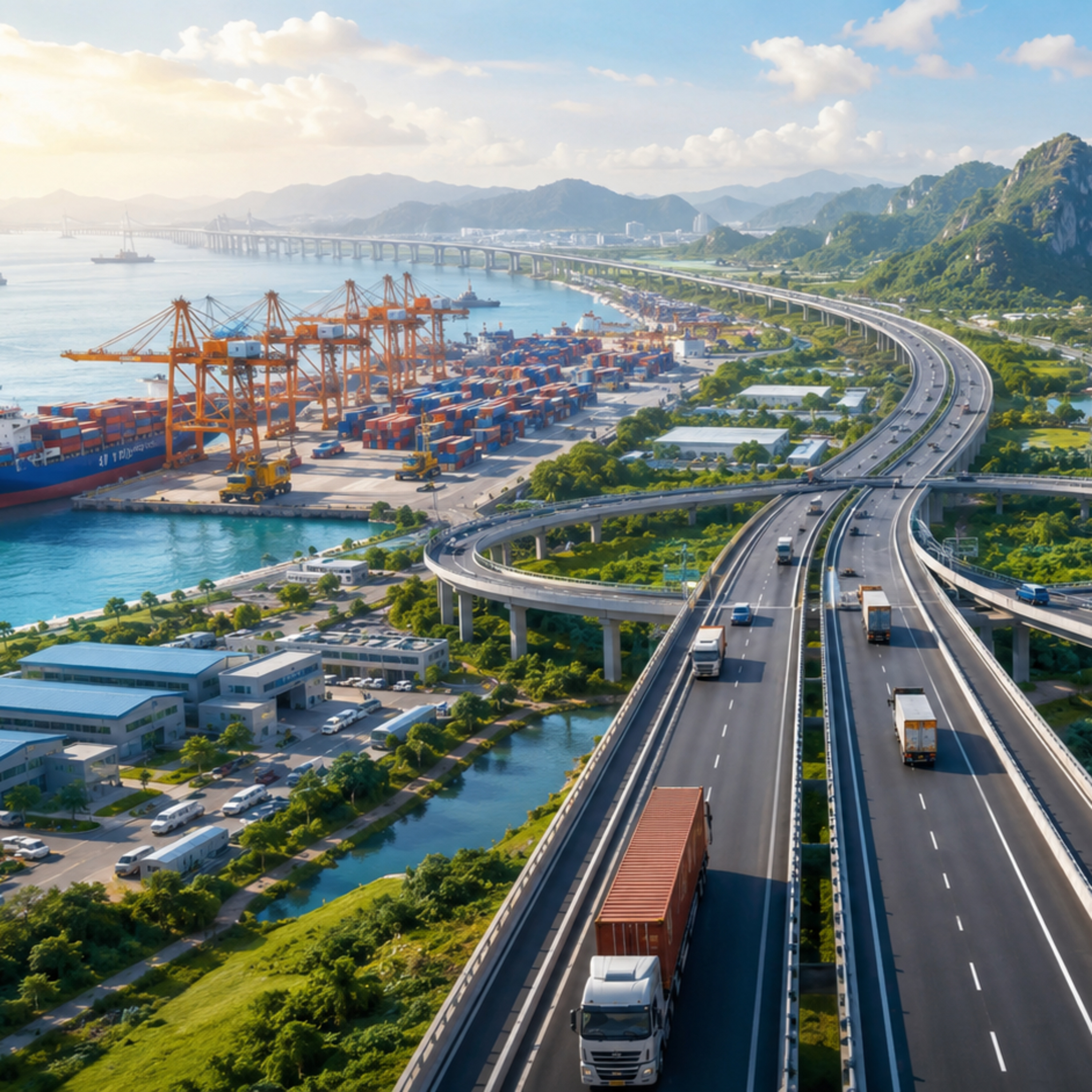 Đối thoại: Điều chỉnh mạng lưới cao tốc - Vươn cảng biển, cửa khẩu, mở rộng không gian phát triển đất nước